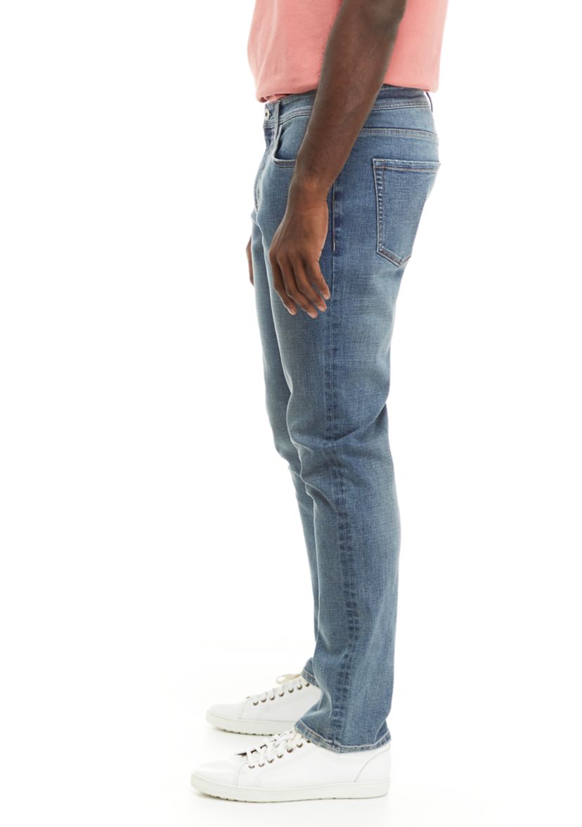 Mens Slim Straight Fit Jeans