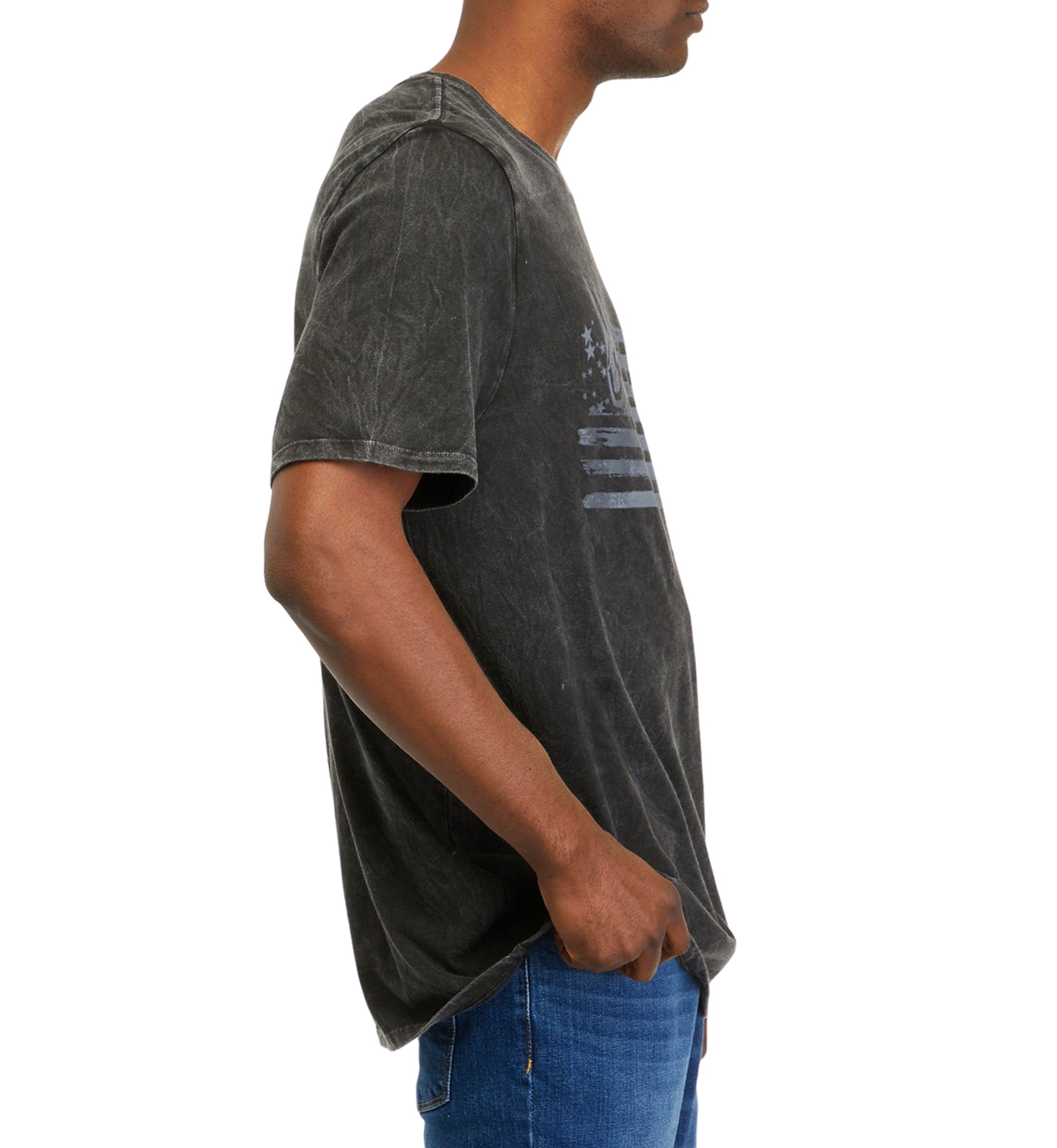 Flag Peace Sign Graphic T-Shirt