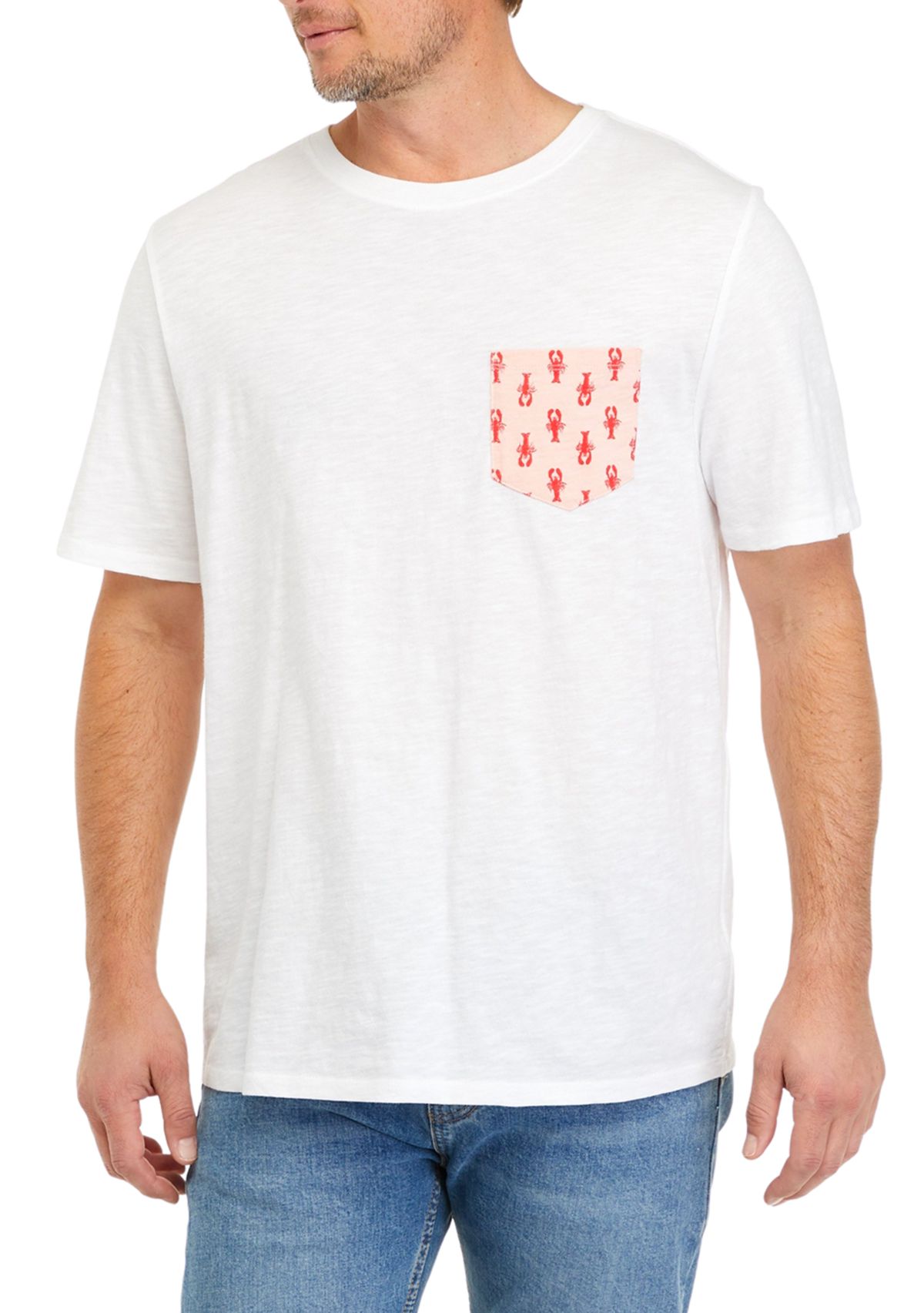 Lobster Pocket Graphic T-Shirt