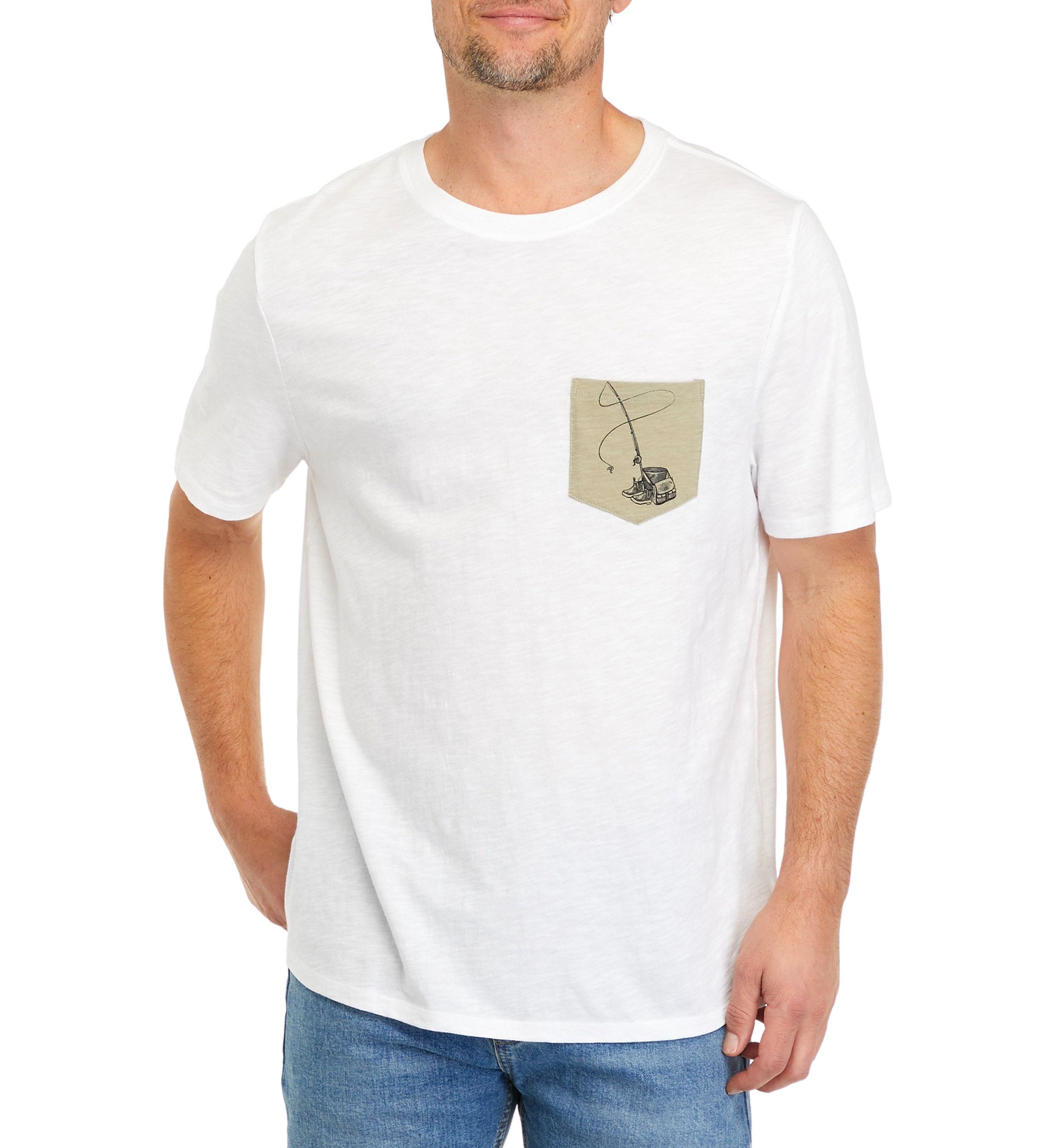 Fishing Pole Graphic T-Shirt