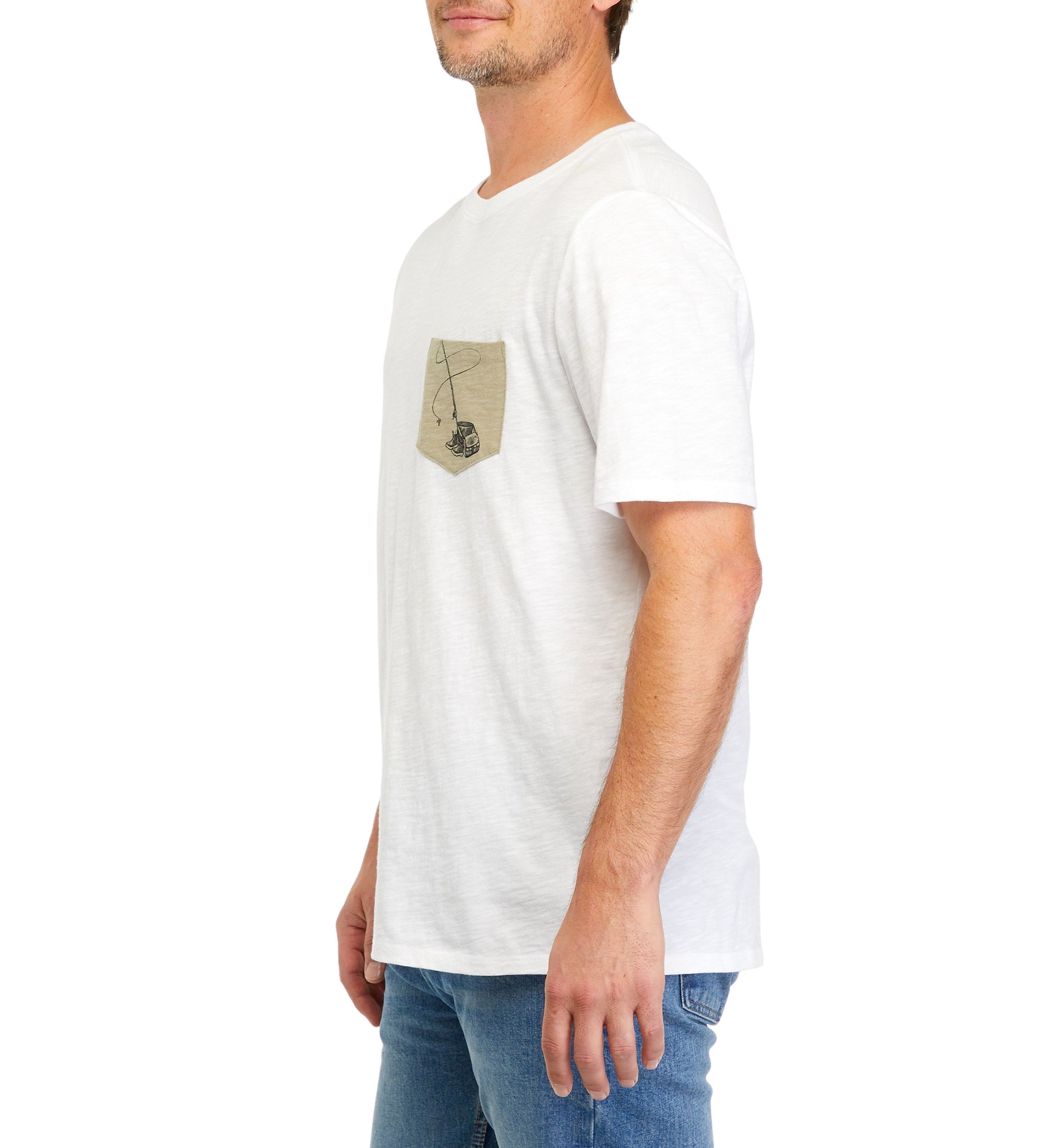 Fishing Pole Graphic T-Shirt