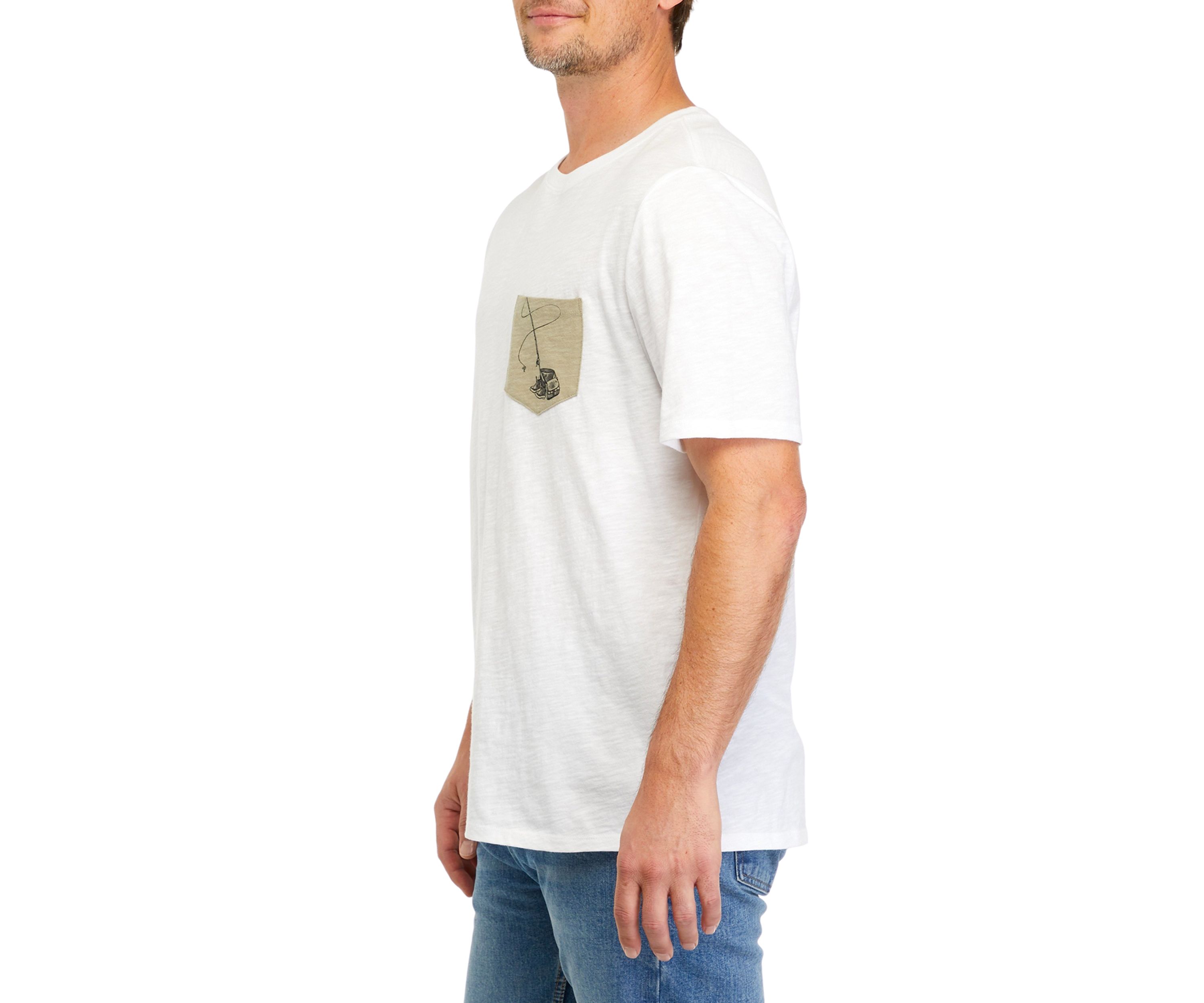 Fishing Pole Graphic T-Shirt
