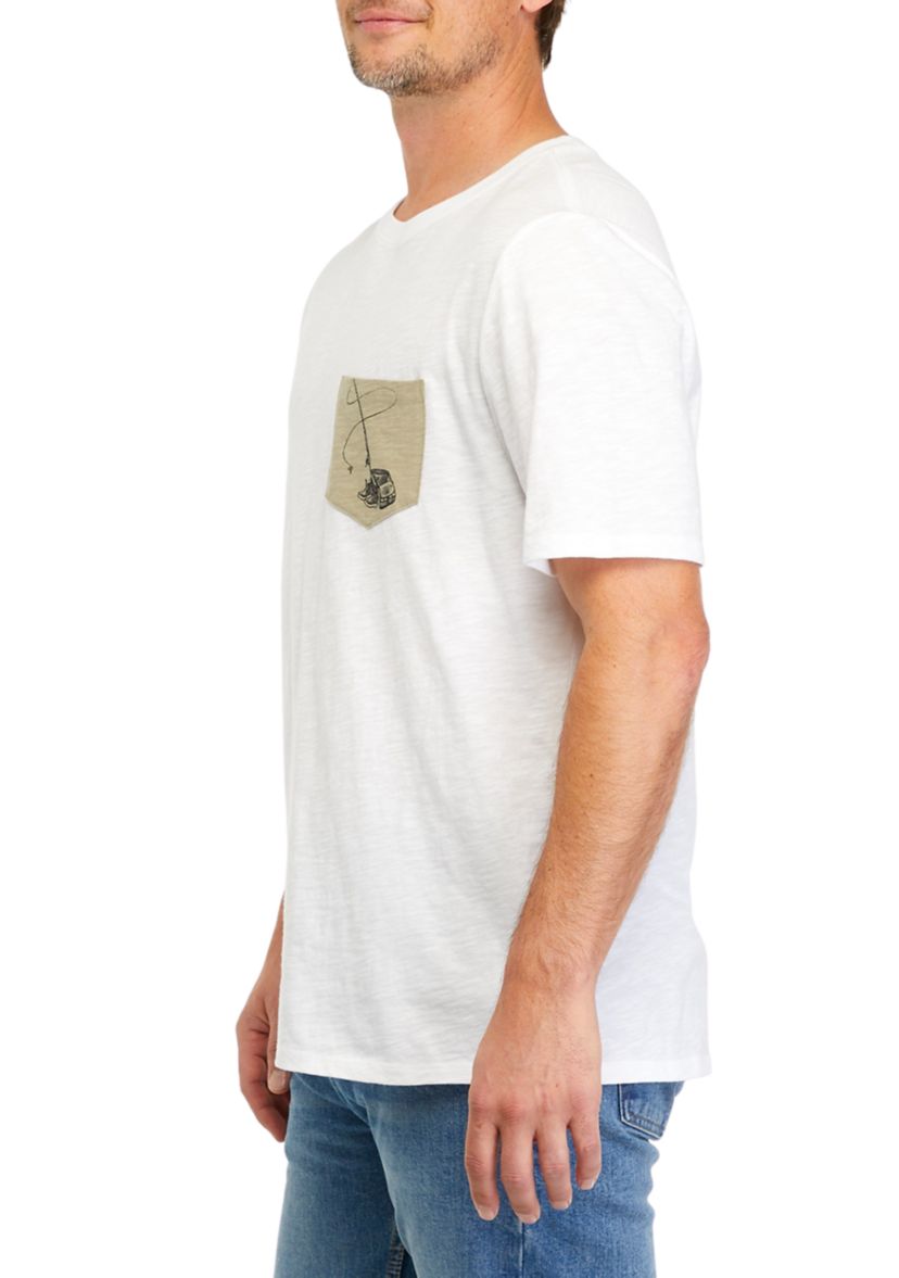 Fishing Pole Graphic T-Shirt