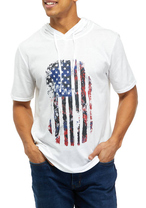American Rag Short Sleeve Americana Graphic T-Shirt