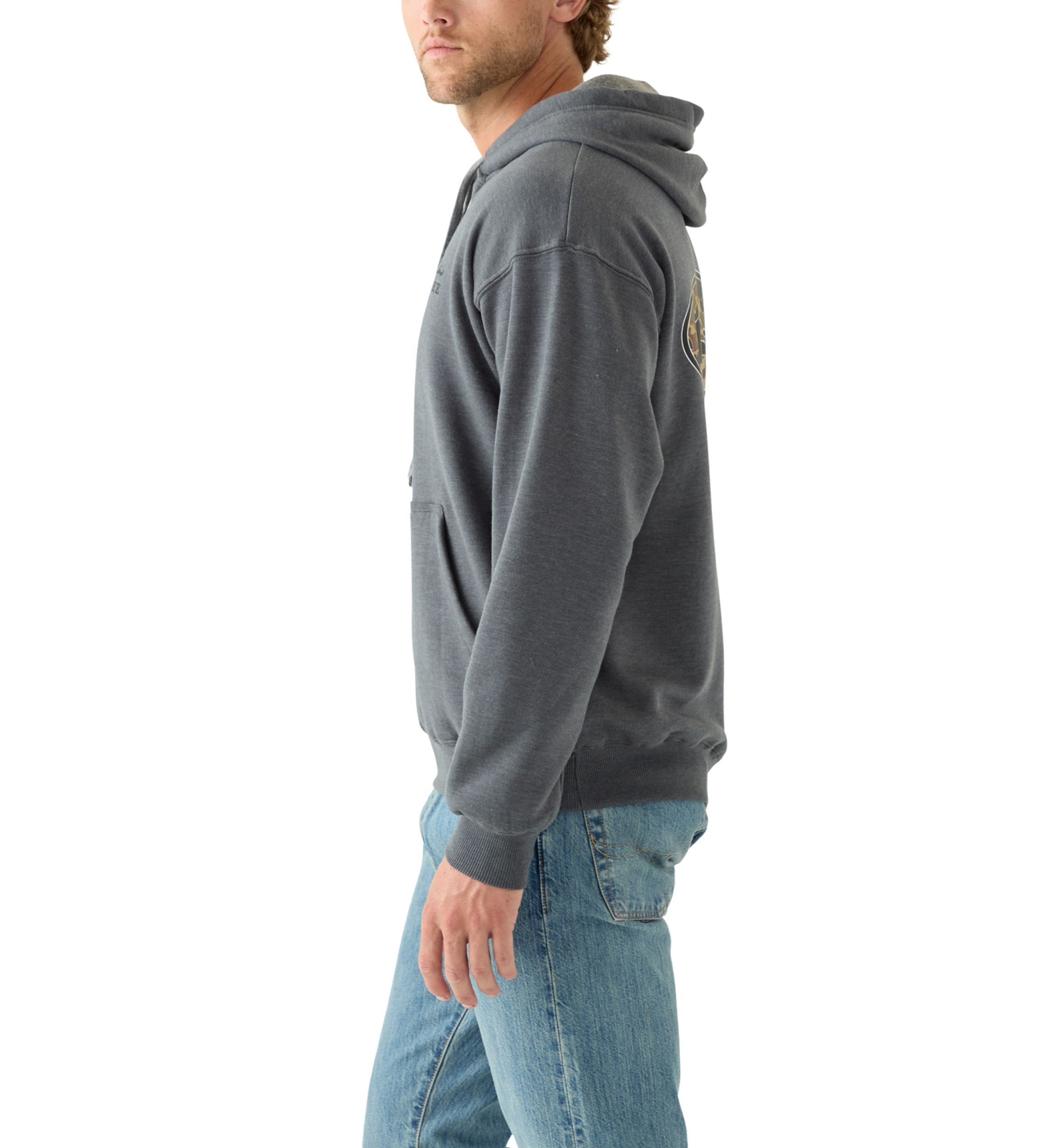 Oval Old School Logo Hoodie