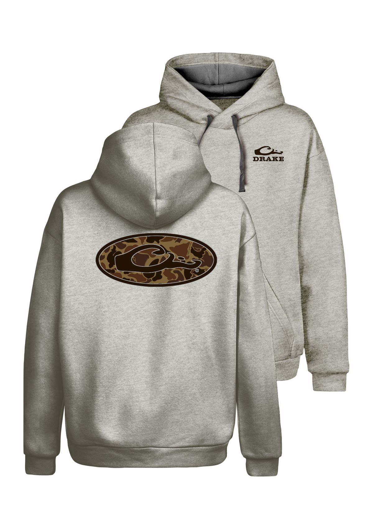 Oval Old School Logo Hoodie