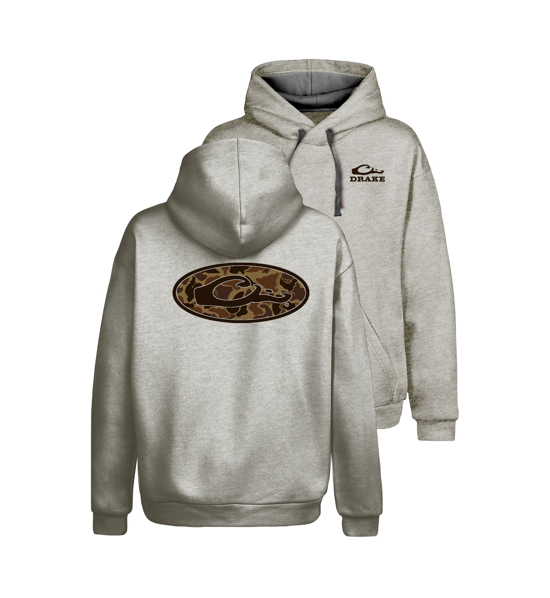 Oval Old School Logo Hoodie