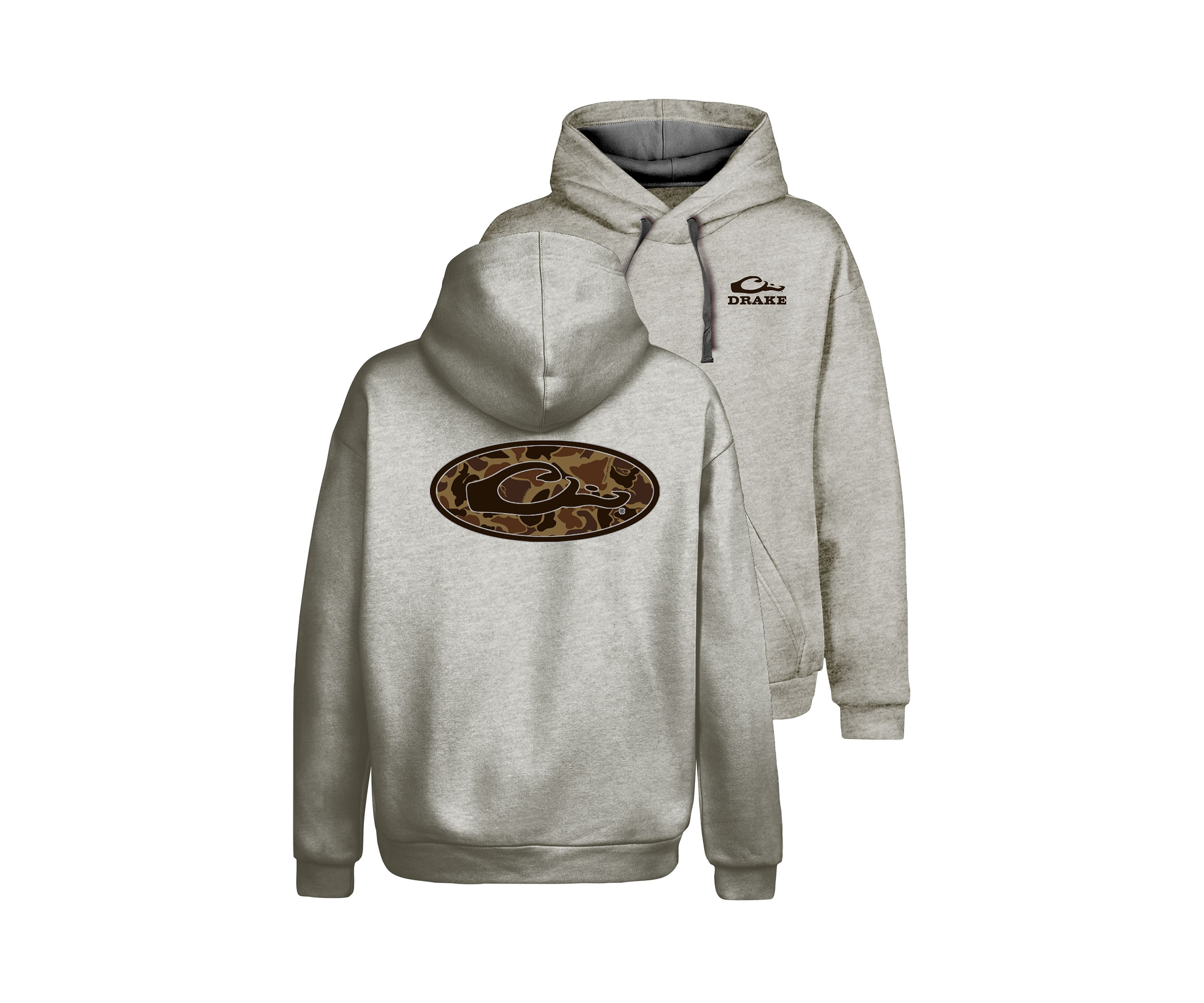 Oval Old School Logo Hoodie