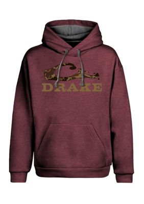 Drake Waterfowl Men's Old School Logo Hoodie, XL