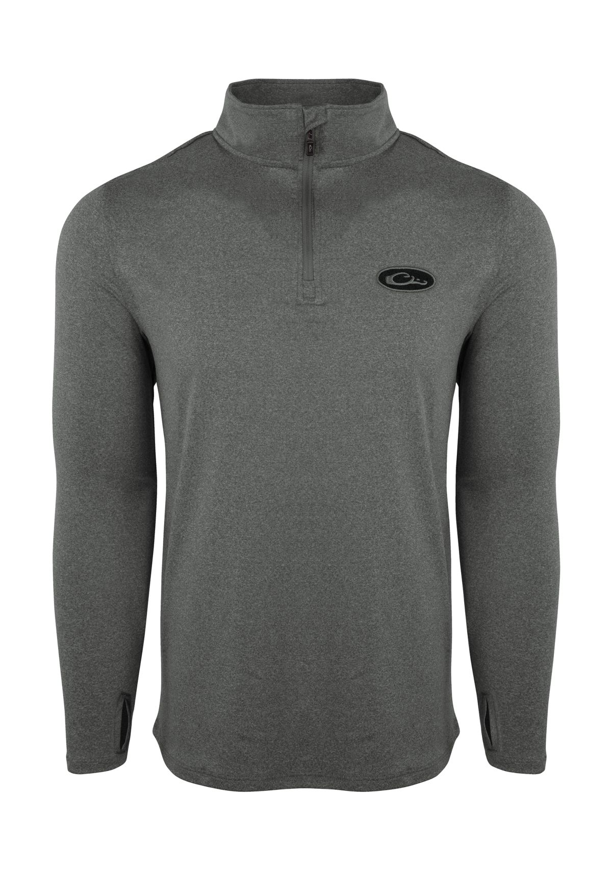 Mens Microlite Performance 1/4 Zip Heather Pullover