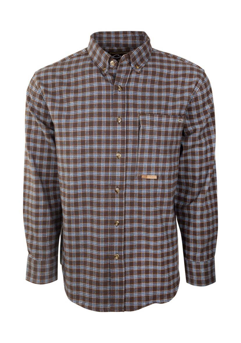 Mens Autumn Brushed Twill Shirt