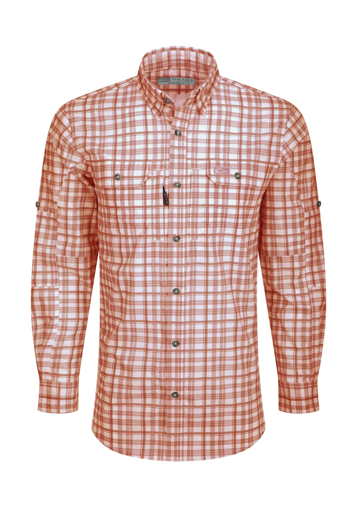 Mens Hunter Creek Windowpane Plaid Shirt
