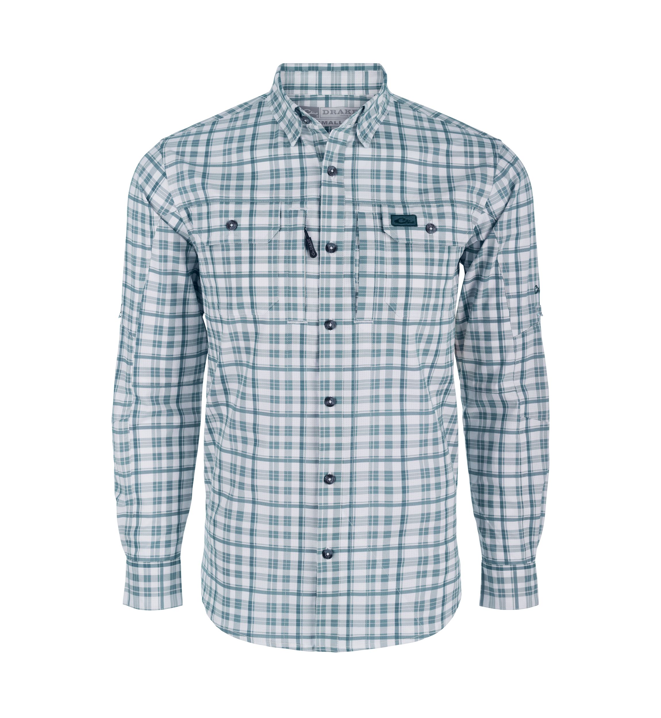 Hunter Creek Window Pane Plaid Shirt - Long Sleeve