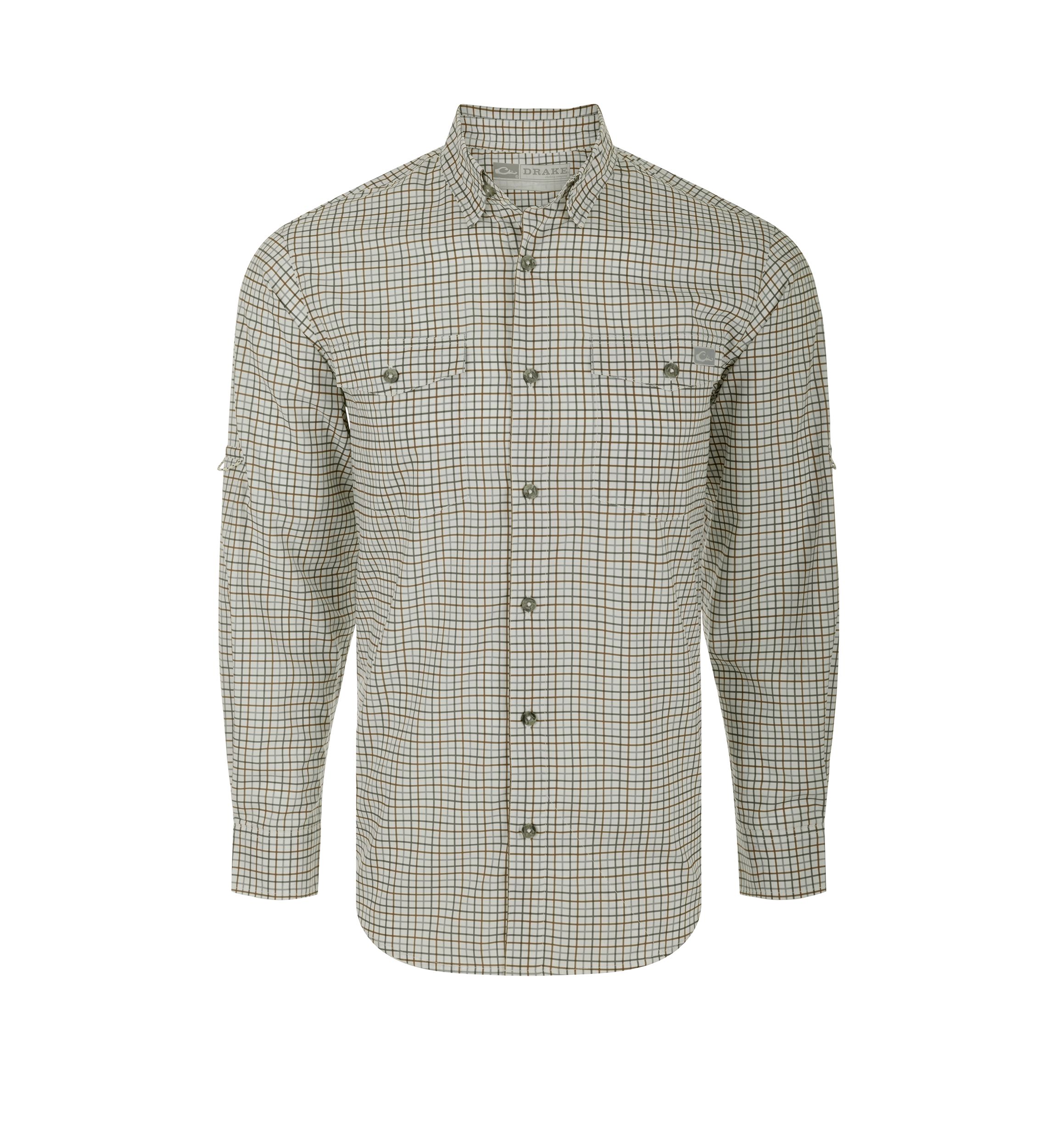 Mens Frat Tattersall Long Sleeve Shirt