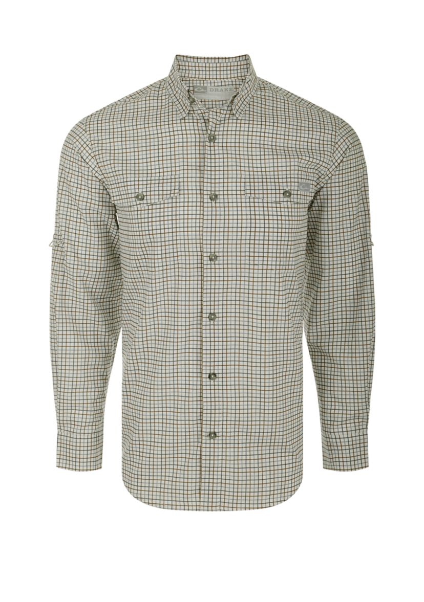 Mens Frat Tattersall Long Sleeve Shirt