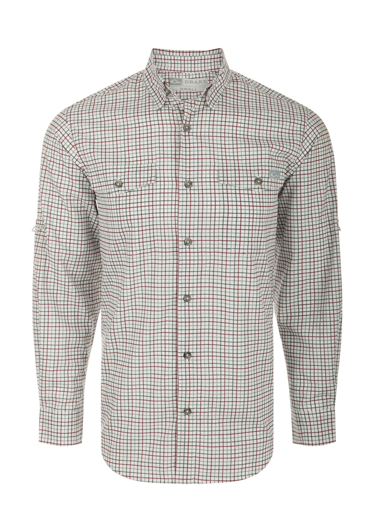 Big & Tall Frat Tattersall Button Down Long Sleeve Shirt