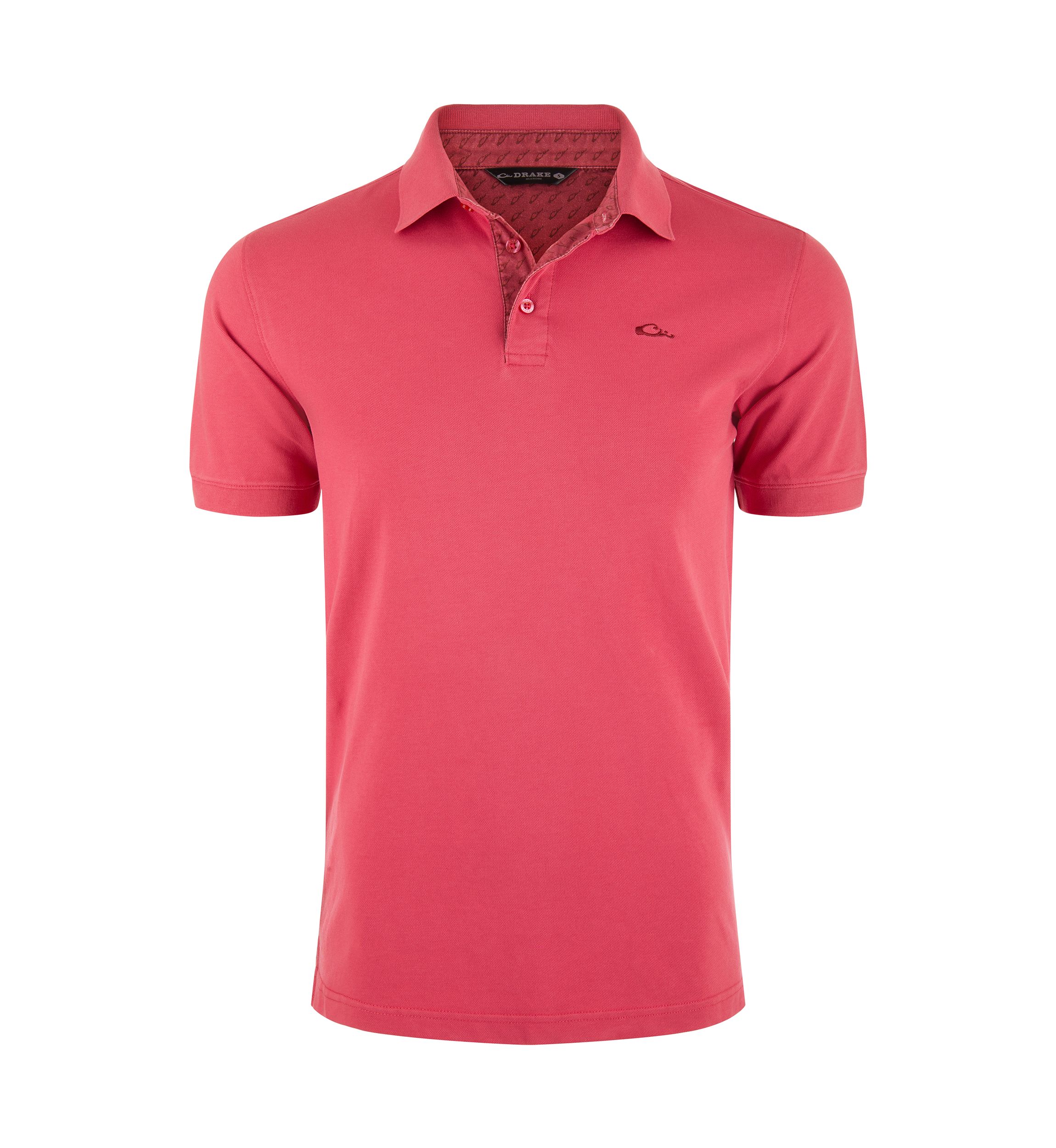 Mens Piqué Logo Polo Shirt