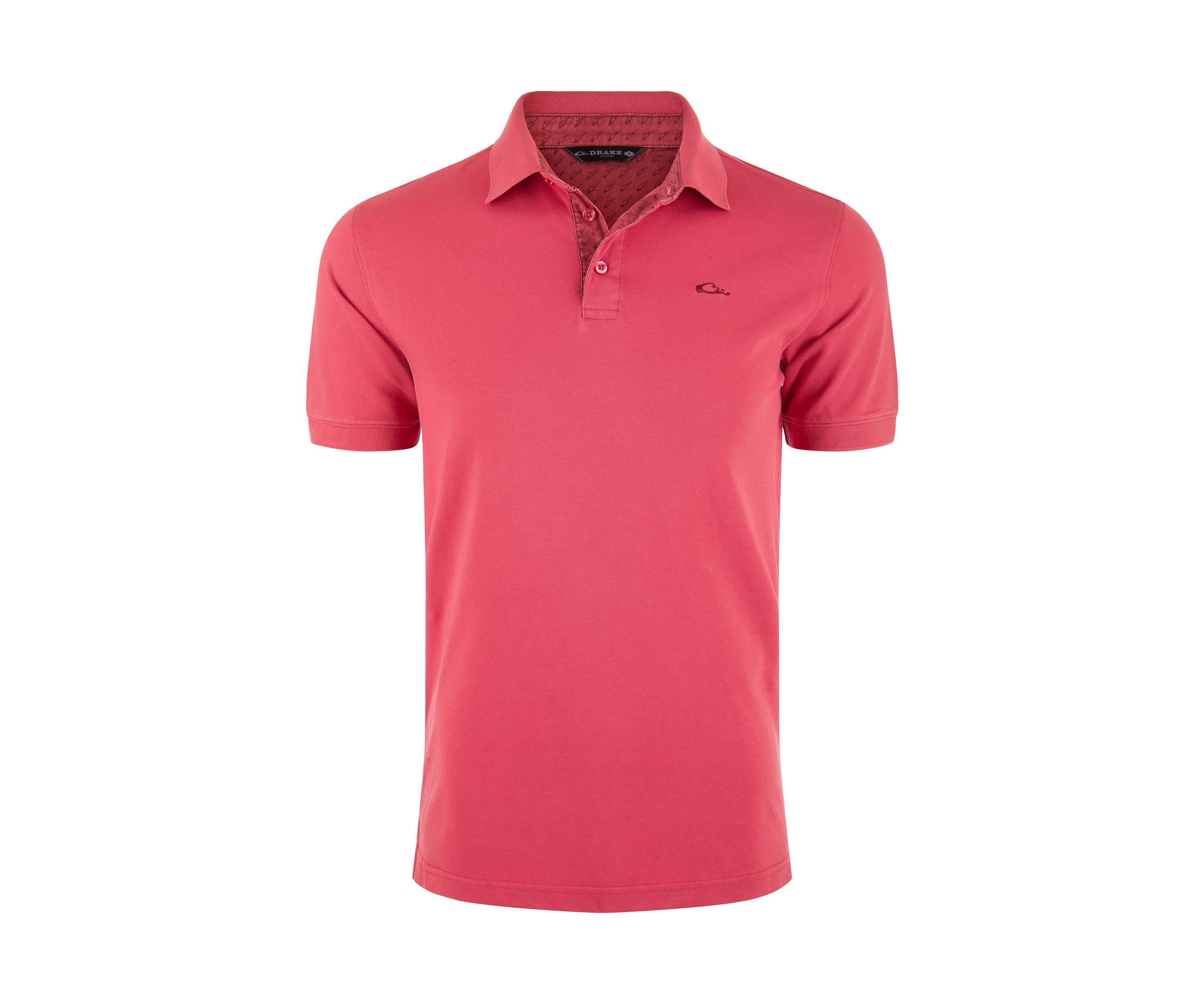 Mens Piqué Logo Polo Shirt