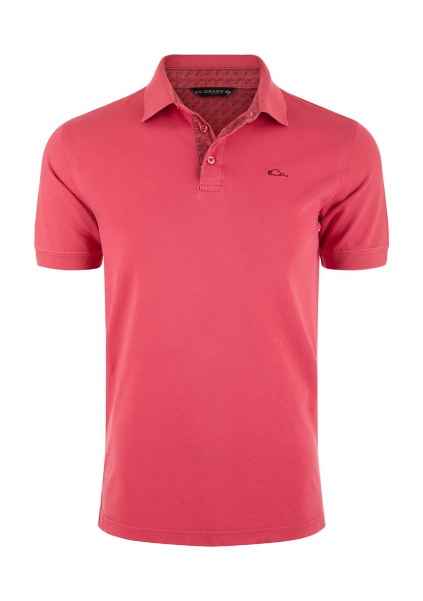 Mens Piqué Logo Polo Shirt