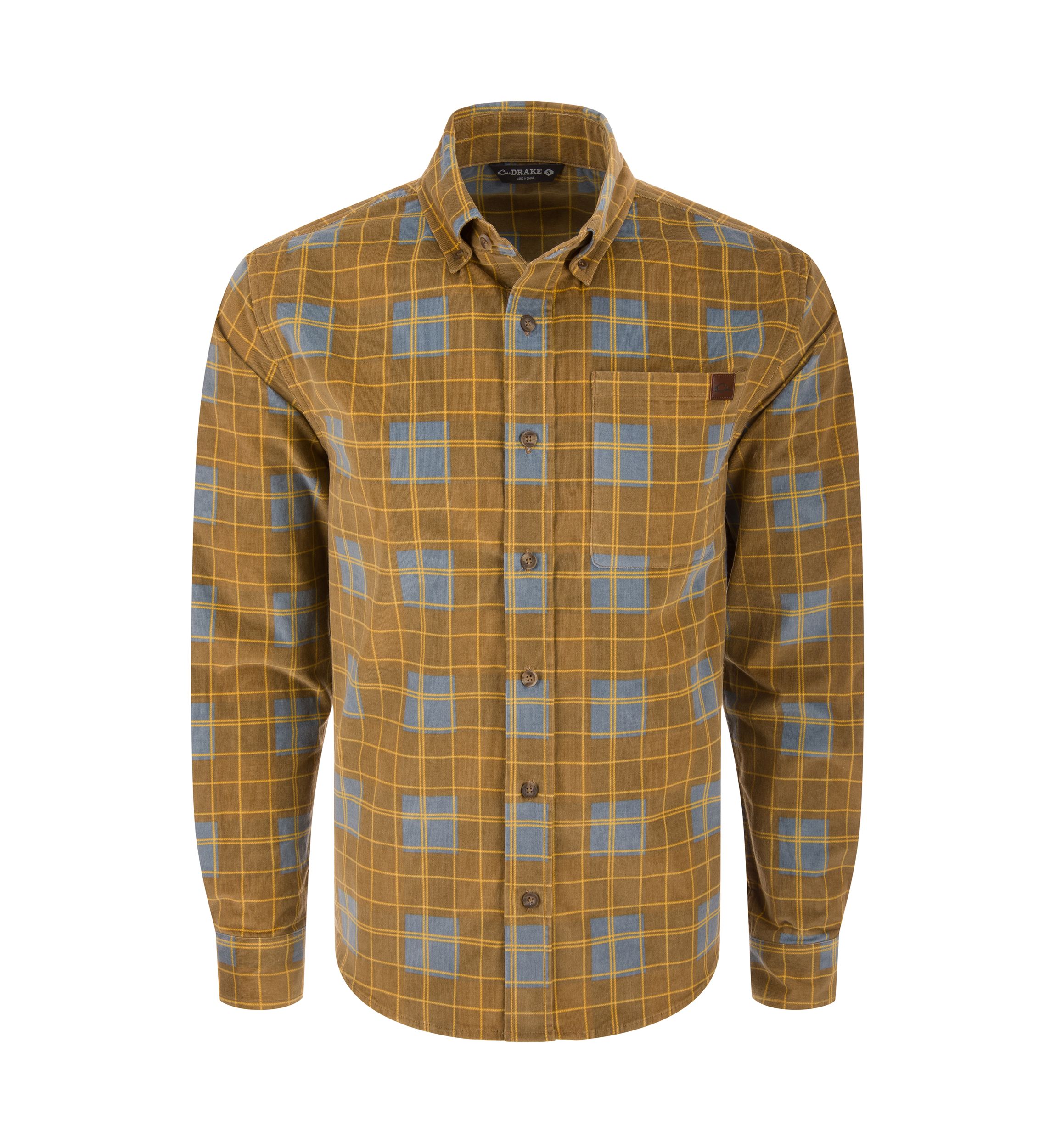 Drake Waterfowl Men's Mid-Wale Corduroy Shirt | Belk