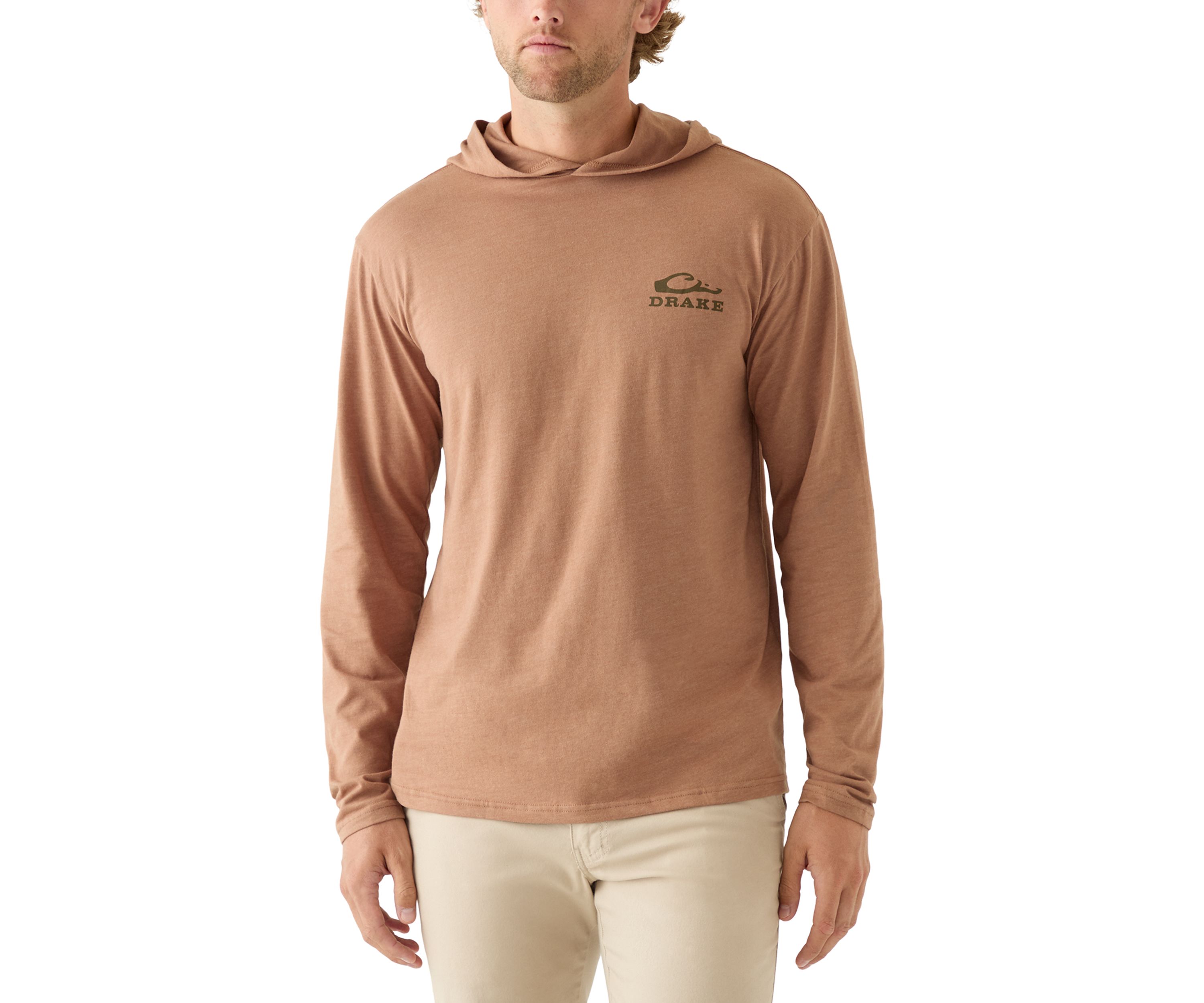 Mens Old School Lab Long Sleeve Graphic Hoodie T-Shirt