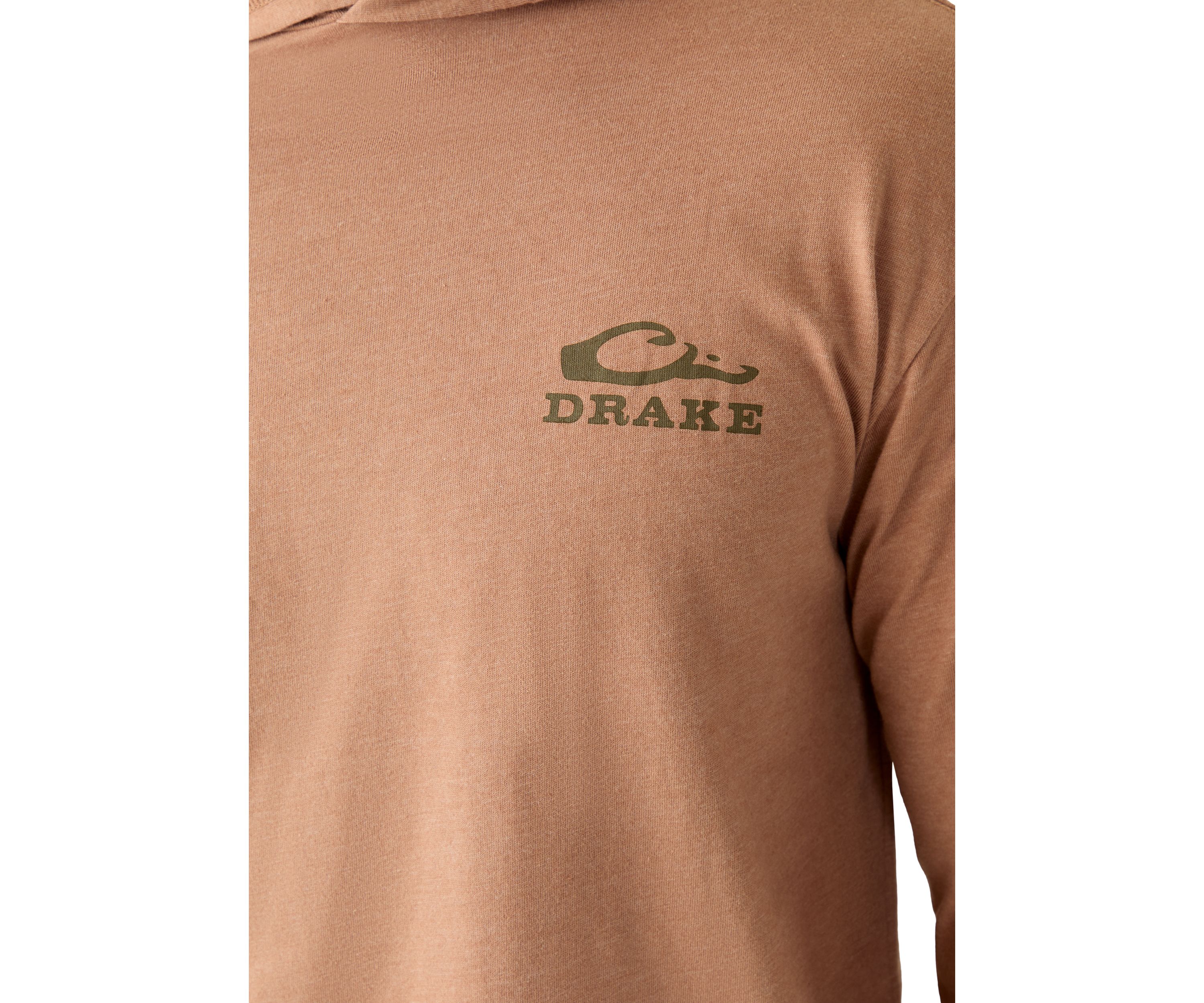 Mens Old School Lab Long Sleeve Graphic Hoodie T-Shirt