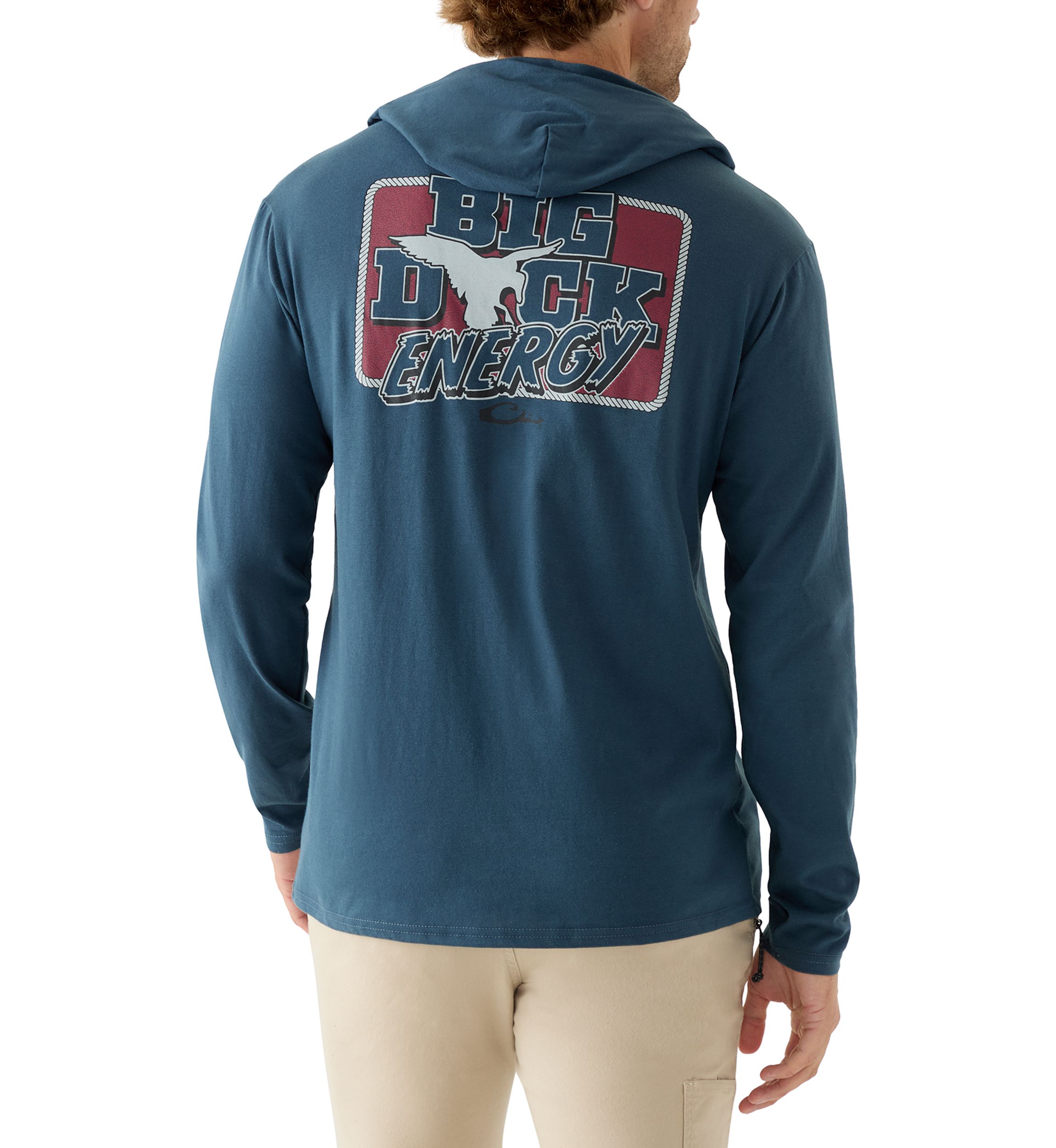 Mens Big Duck Energy Graphic Hoodie