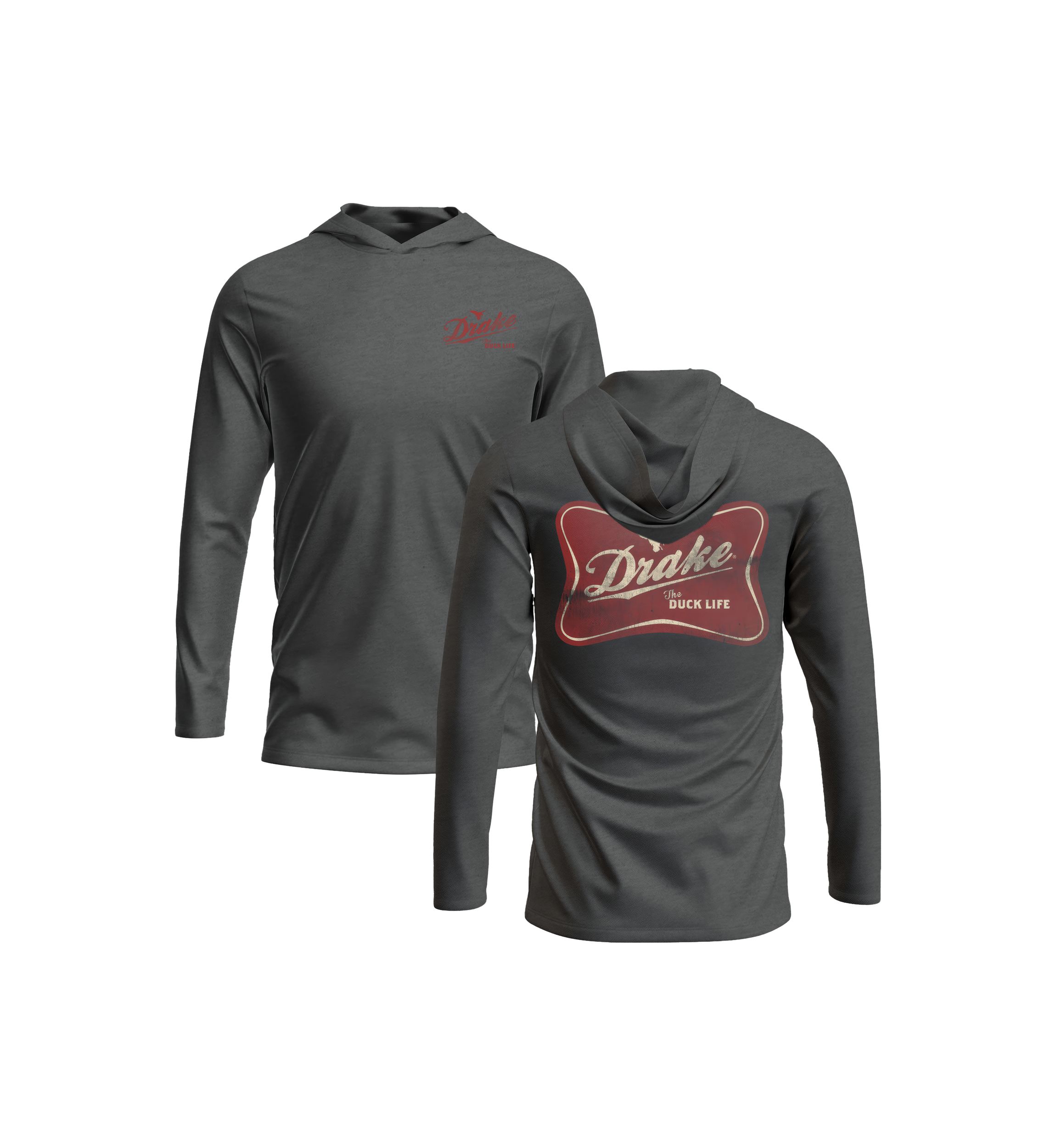 The Drake Life Long Sleeve Graphic Hoodie T-Shirt