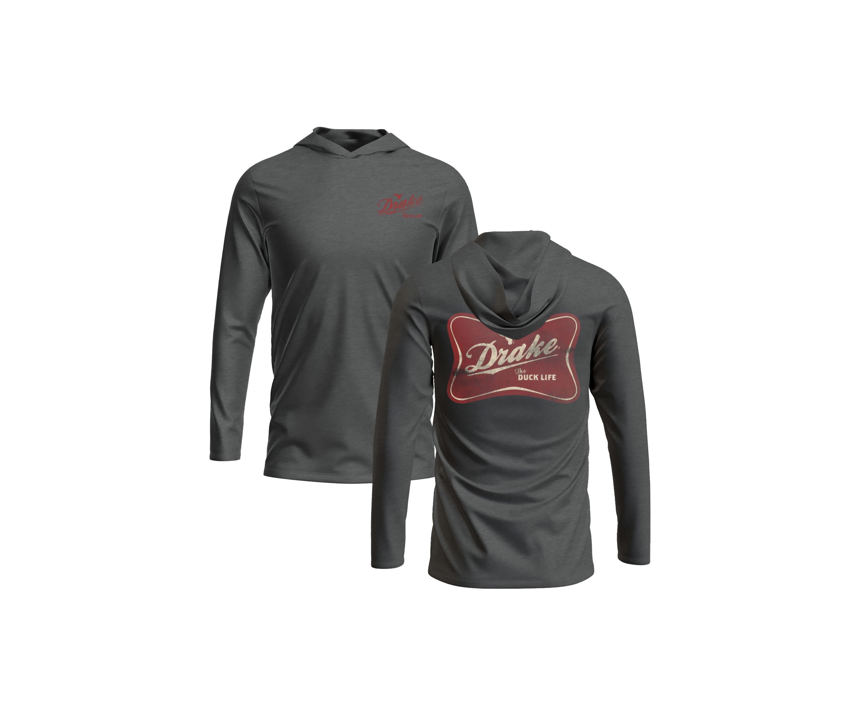 The Drake Life Long Sleeve Graphic Hoodie T-Shirt