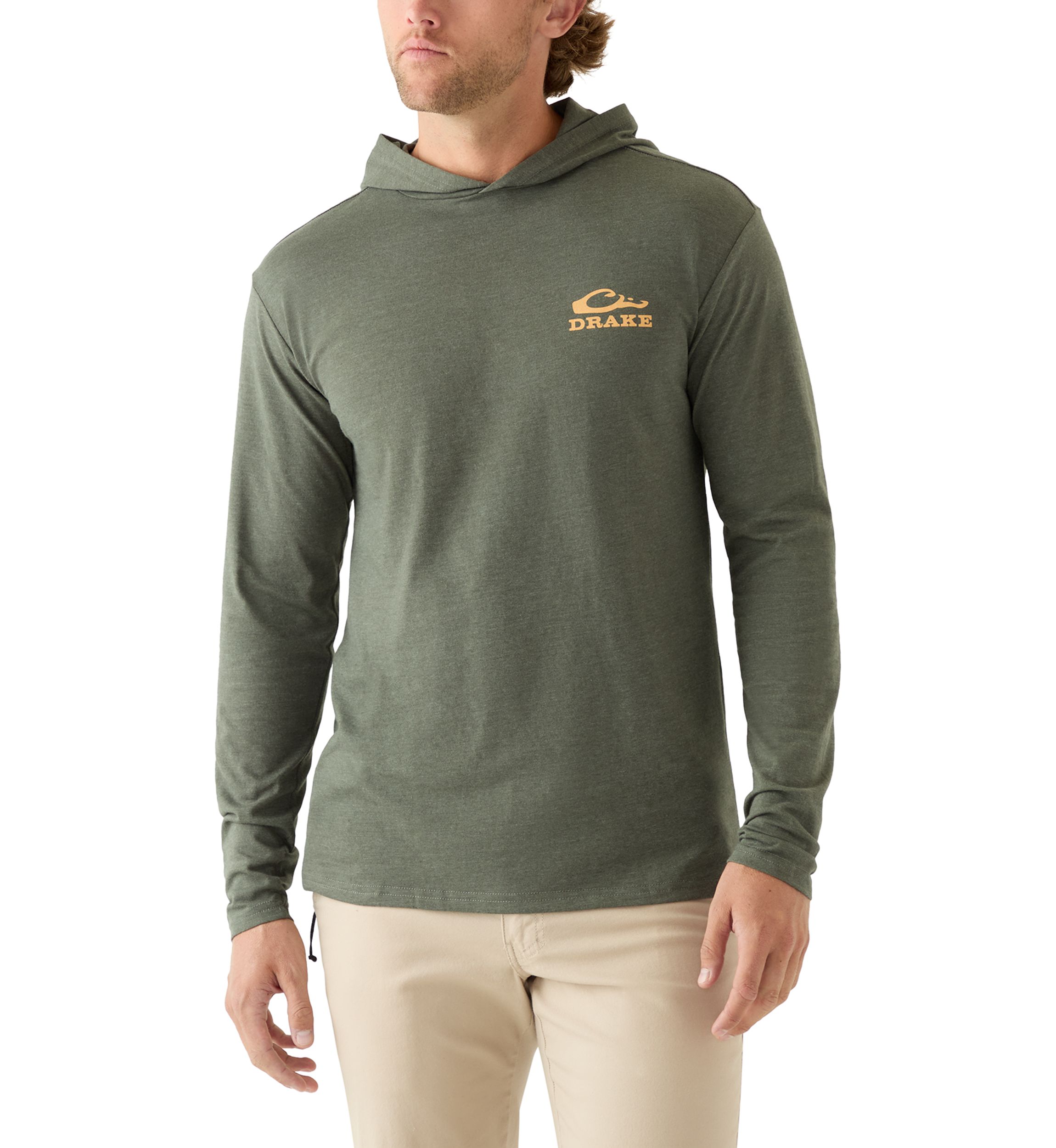 Mens Circle Mallard Graphic Hoodie