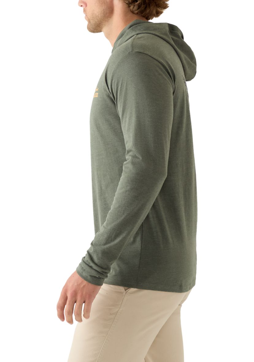 Mens Circle Mallard Graphic Hoodie