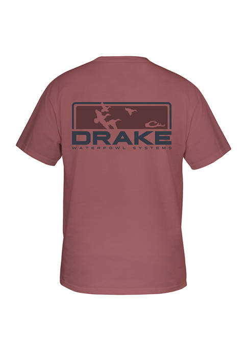 Drake Waterfowl Short Sleeve Knockout Graphic T-Shirt