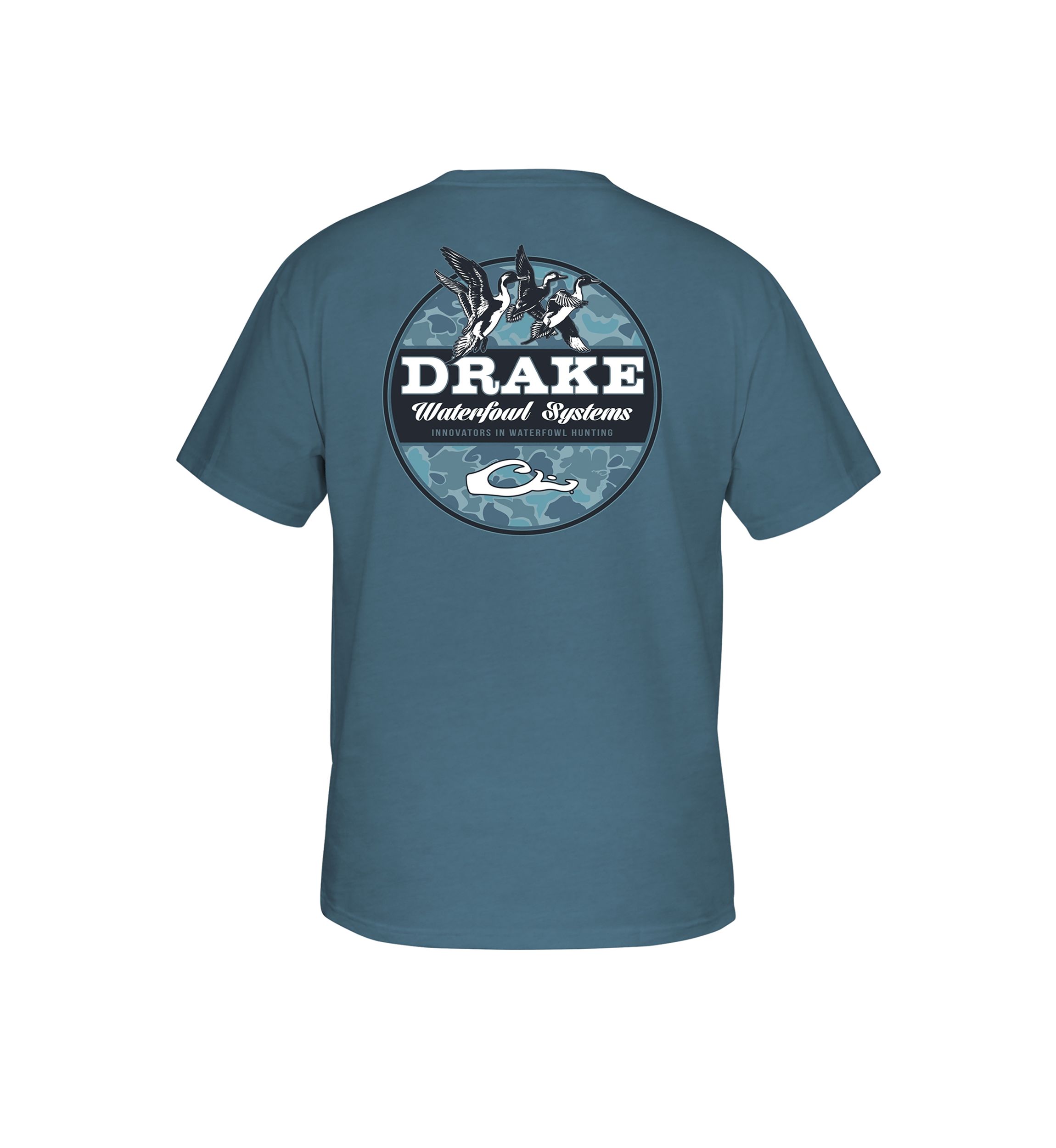Mens Old School Circle Graphic T-Shirt