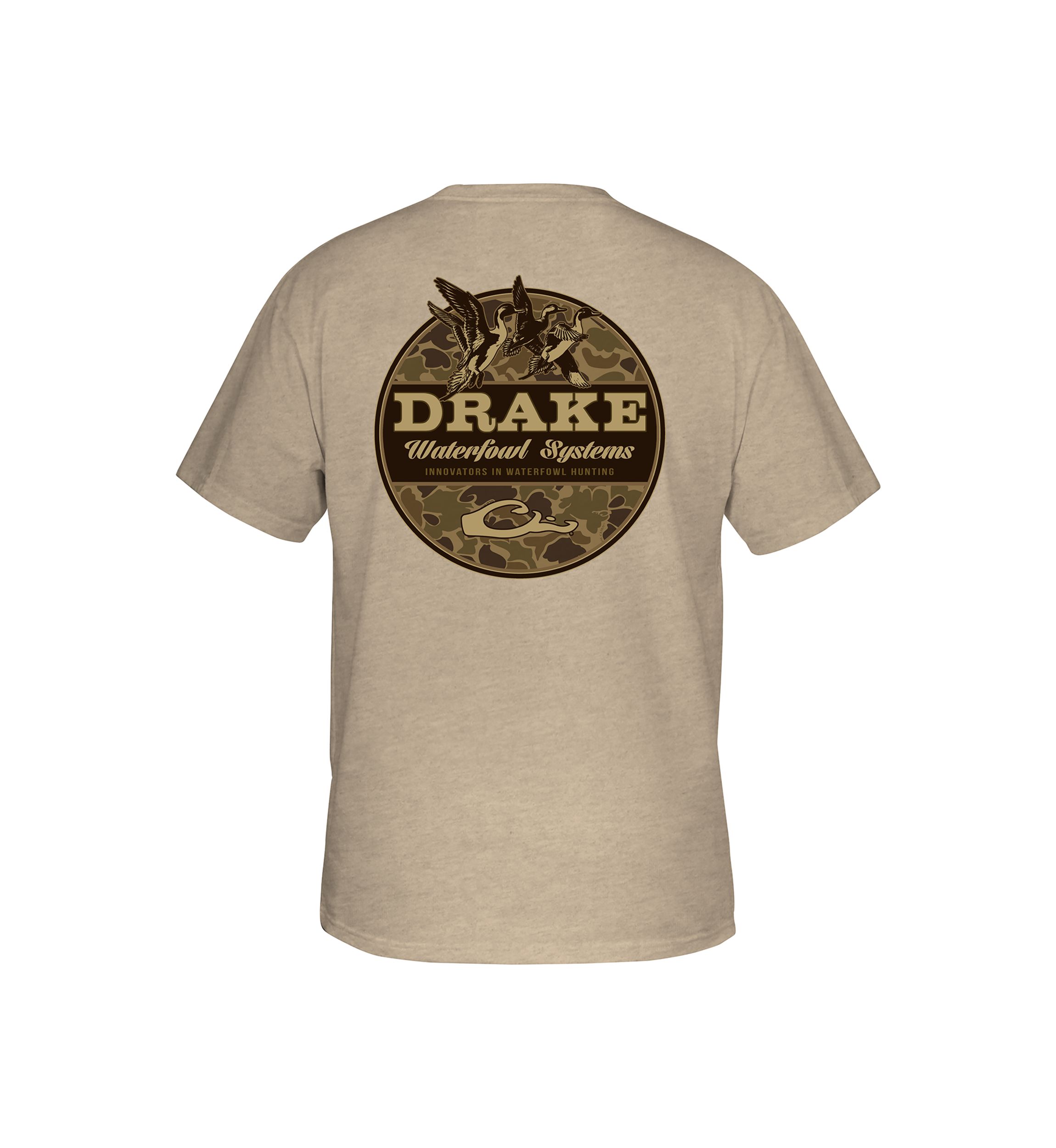 Mens Old School Circle Graphic T-Shirt