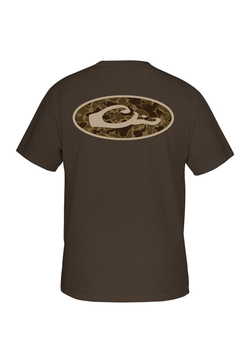 Mens Old School Oval T-Shirt