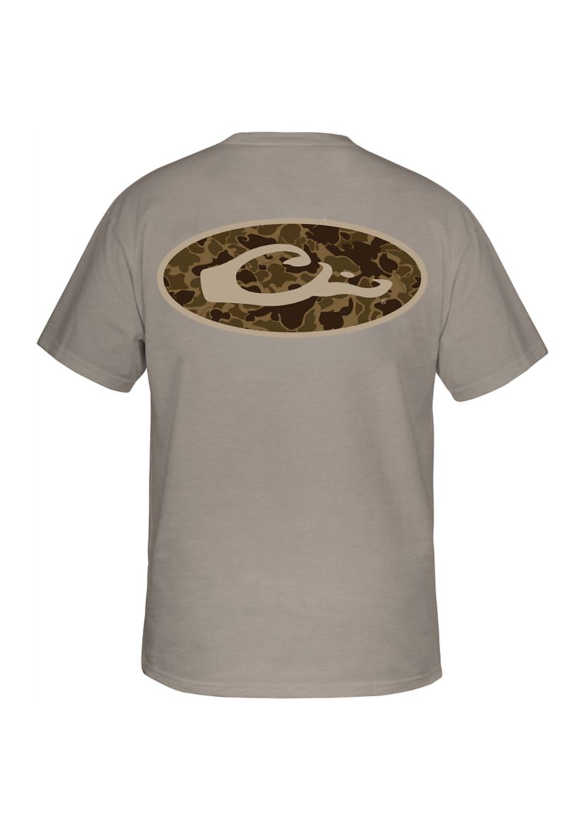 Mens Old School Oval T-Shirt