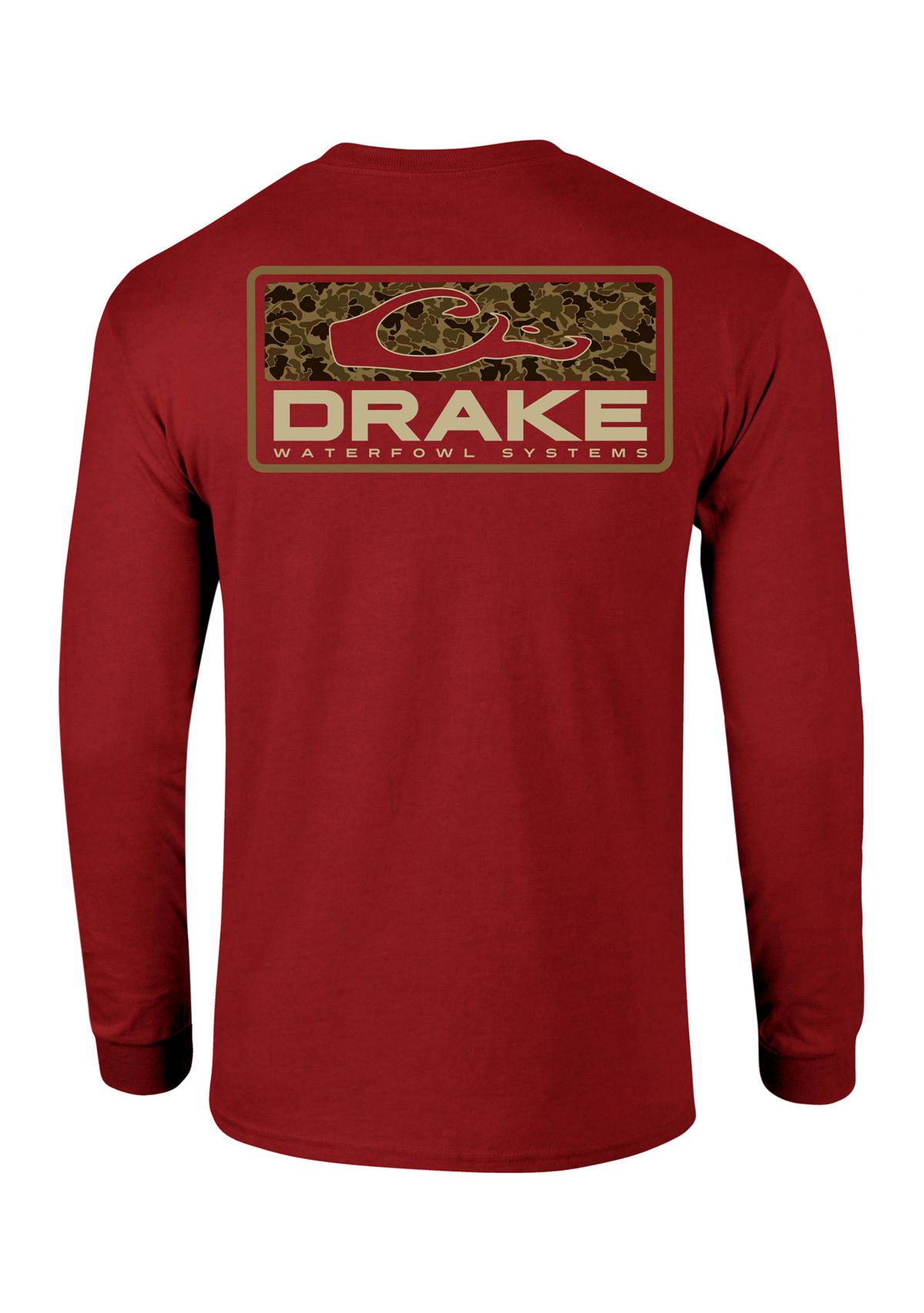 Mens Old School Oval Long Sleeve T-Shirt