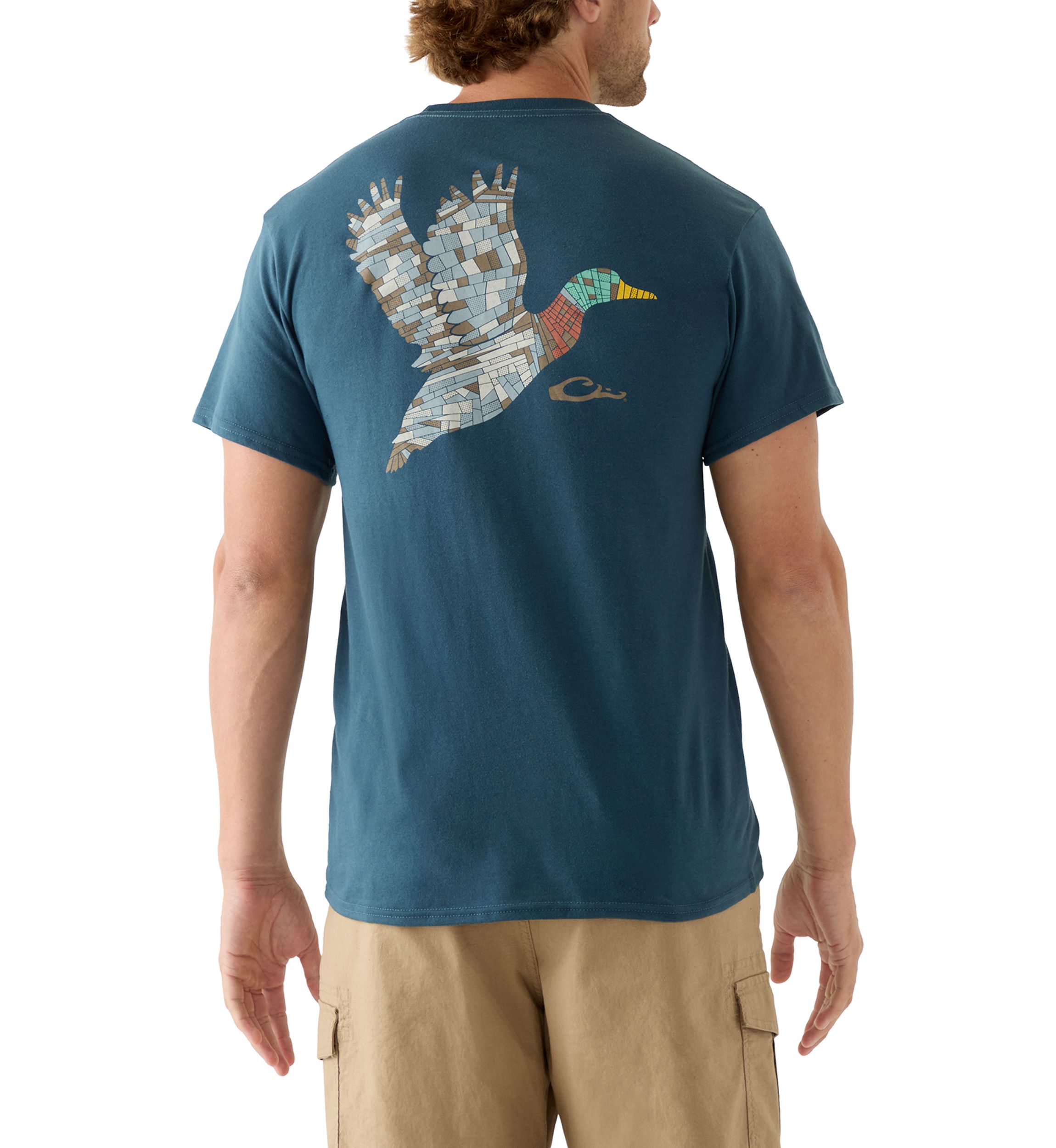 Mens Mosaic Mallard T-Shirt