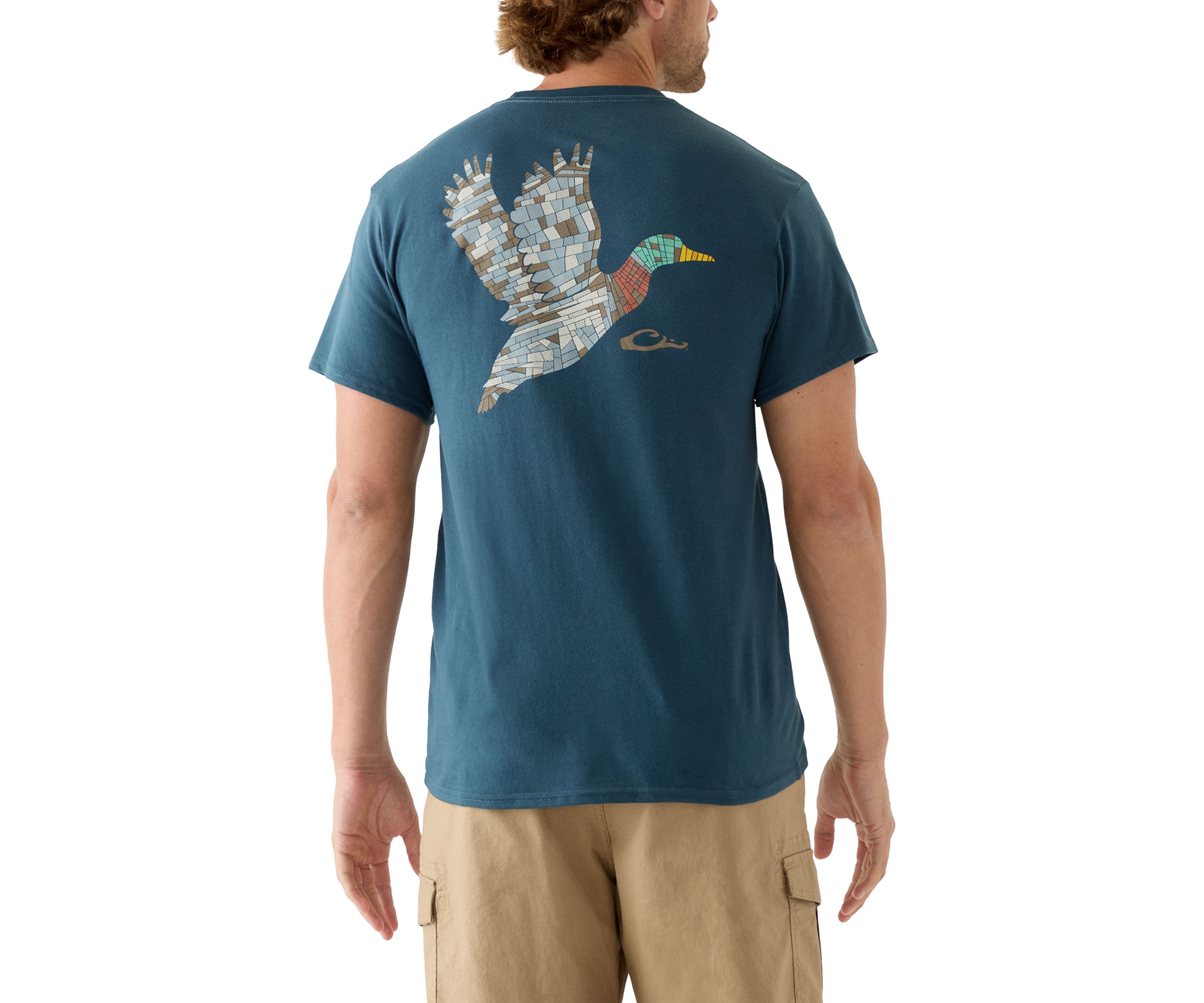 Mens Mosaic Mallard T-Shirt