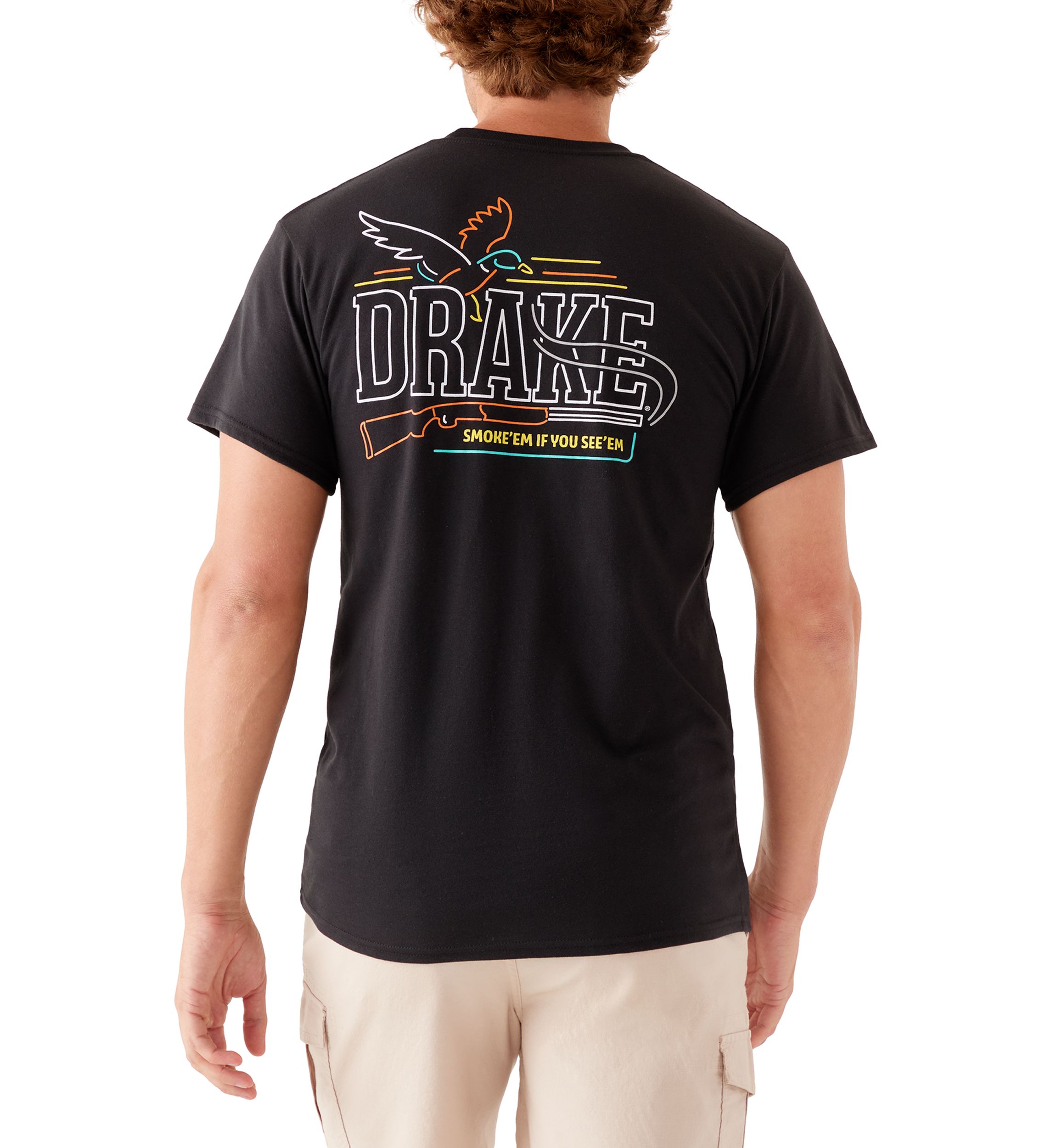 Mens Neon Shoot See T-Shirt