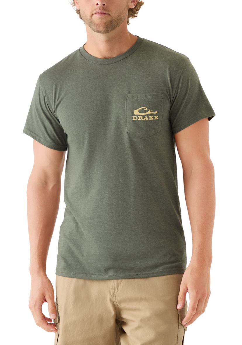 Mens Back Cap Mallard T-Shirt