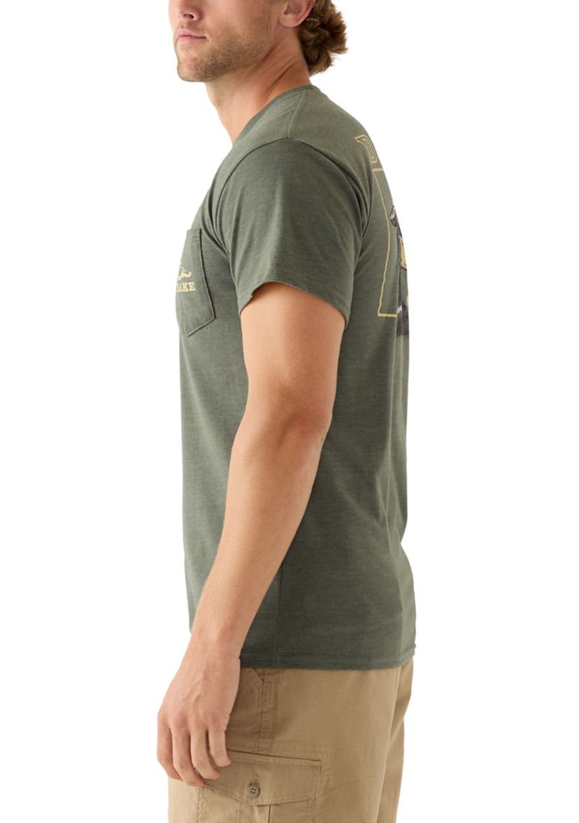 Mens Back Cap Mallard T-Shirt