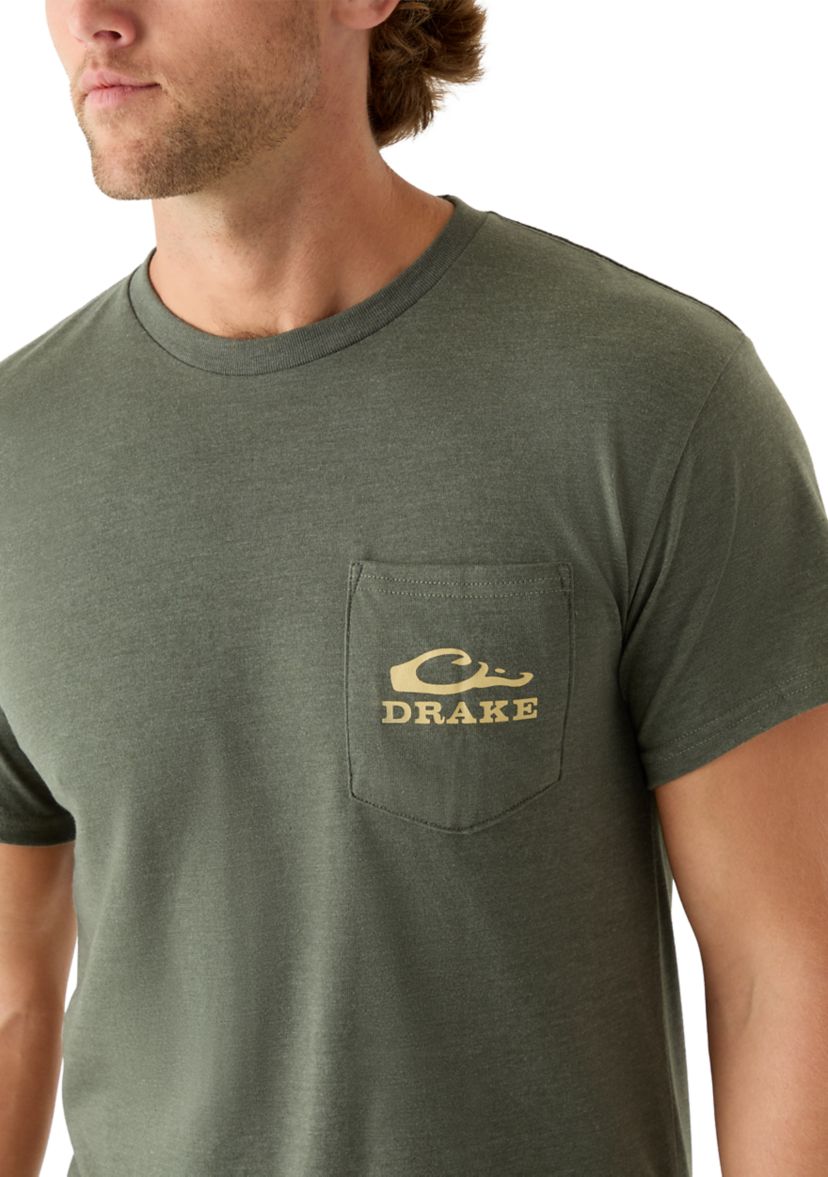 Mens Back Cap Mallard T-Shirt