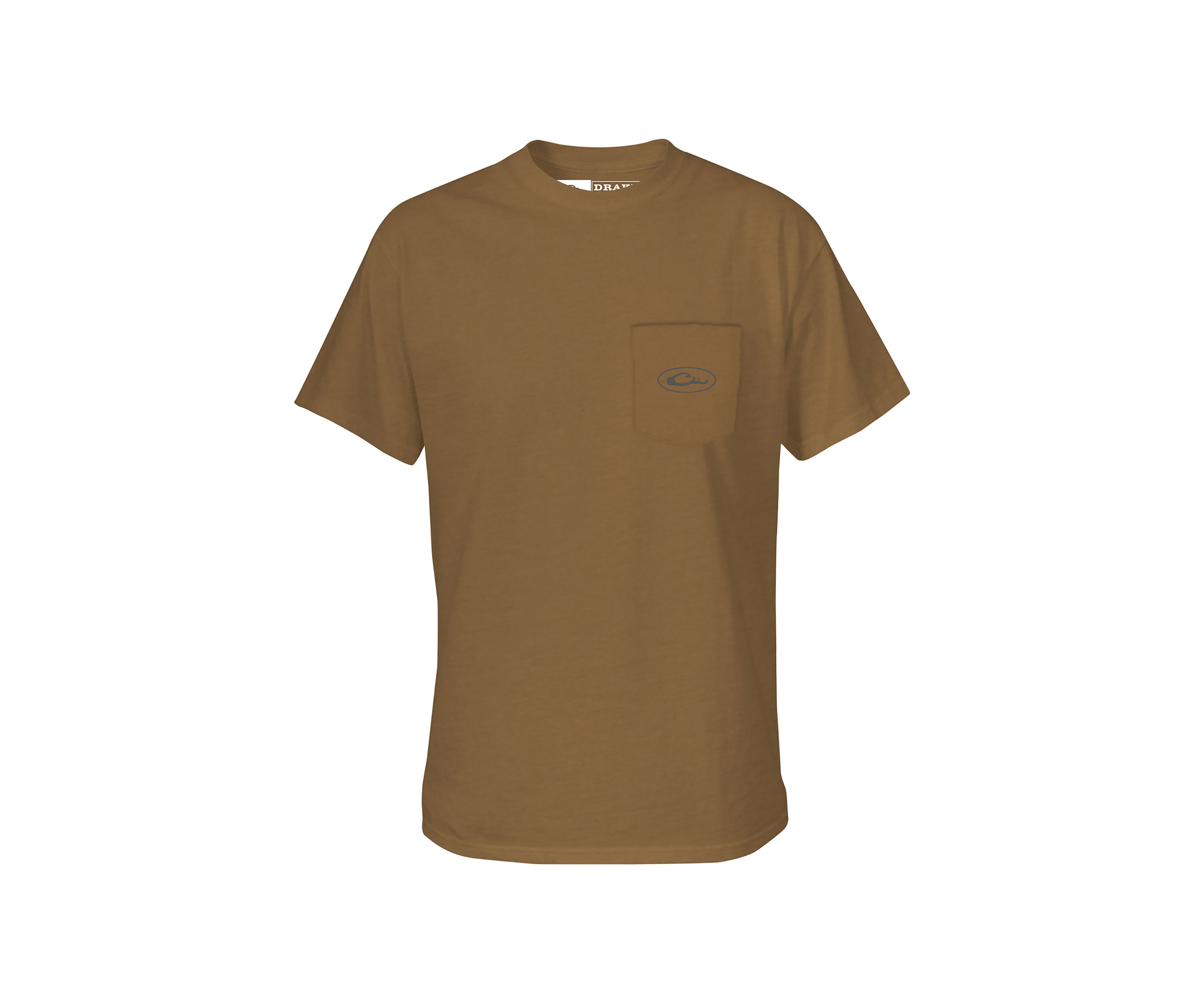 Mens Short Sleeve Retro Wood Duck Graphic T-Shirt