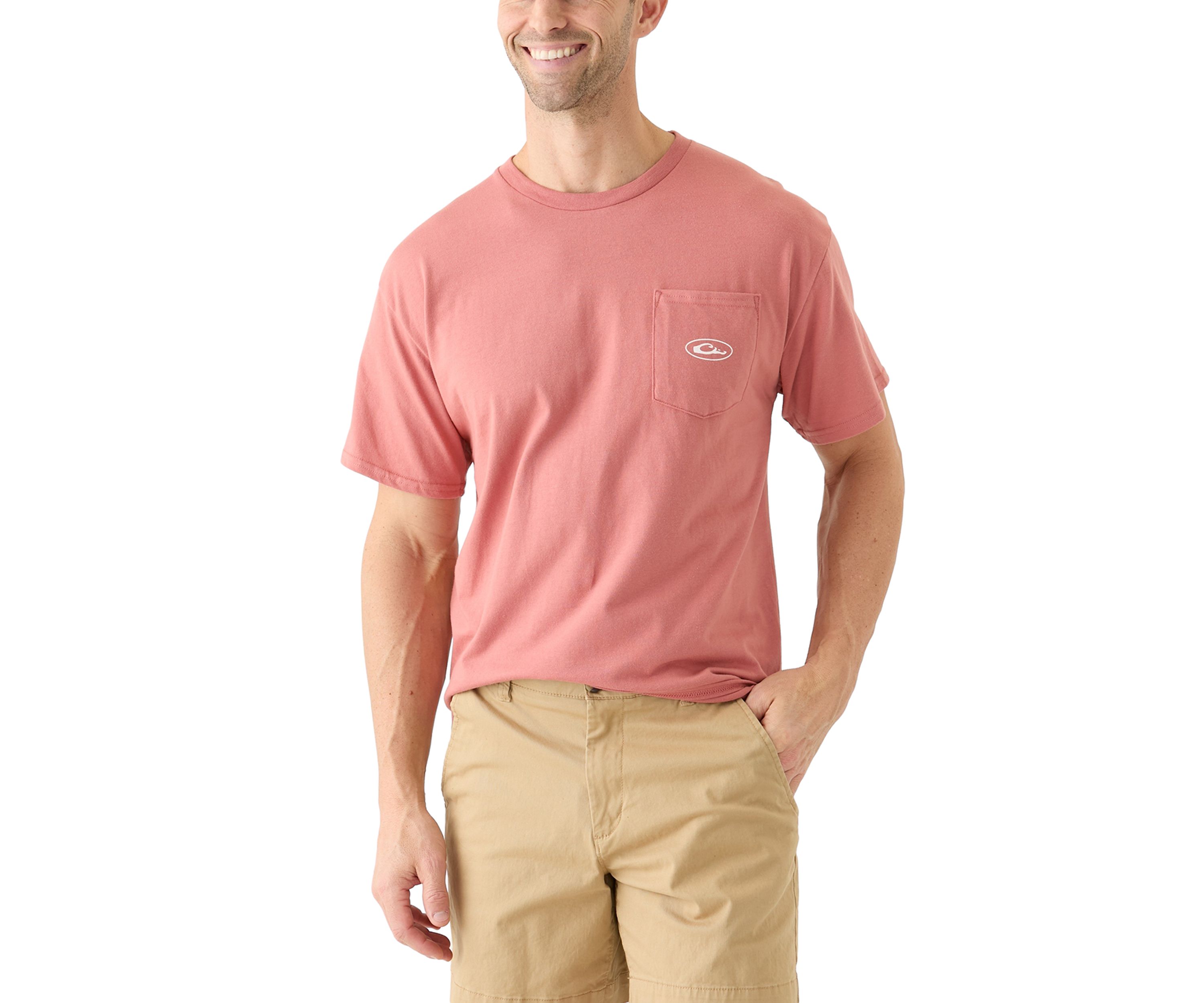 Mens Americana Yellow Lab Short Sleeve Graphic T-Shirt