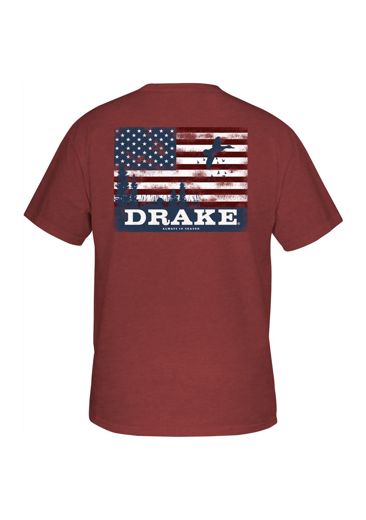 Mens Americana Scenic Graphic T-Shirt