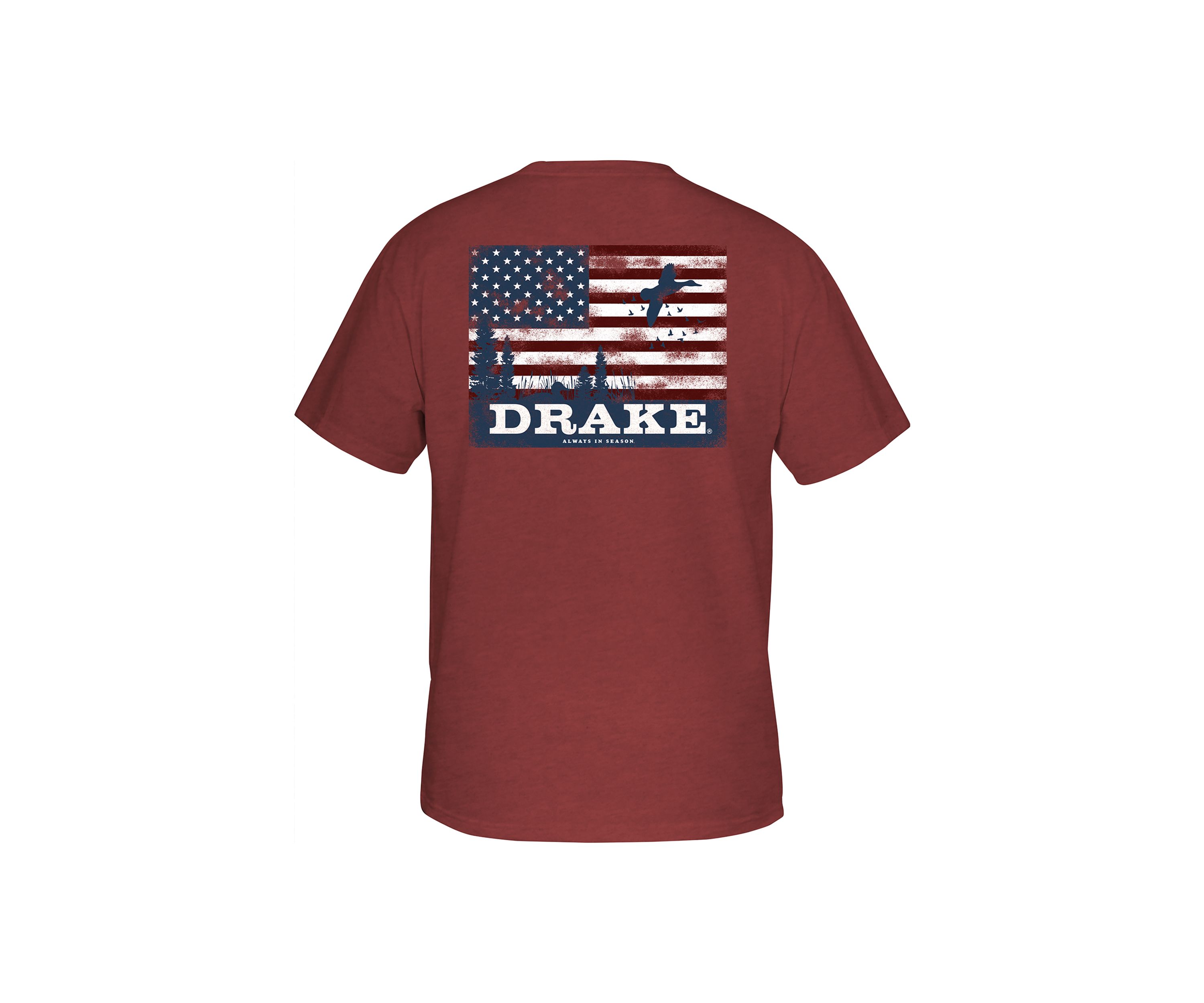 Mens Americana Scenic Graphic T-Shirt