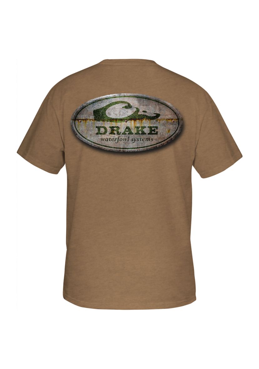 Mens Metal Sign Graphic T-Shirt