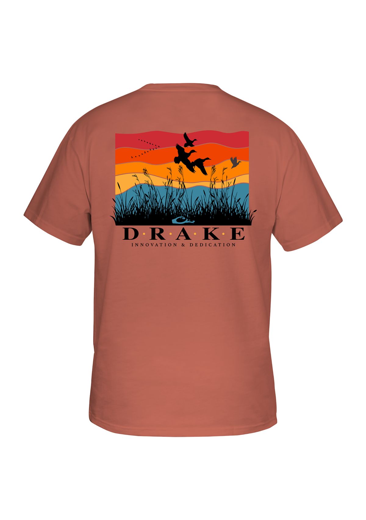 Mens Flyway Sunrise Graphic T-Shirt