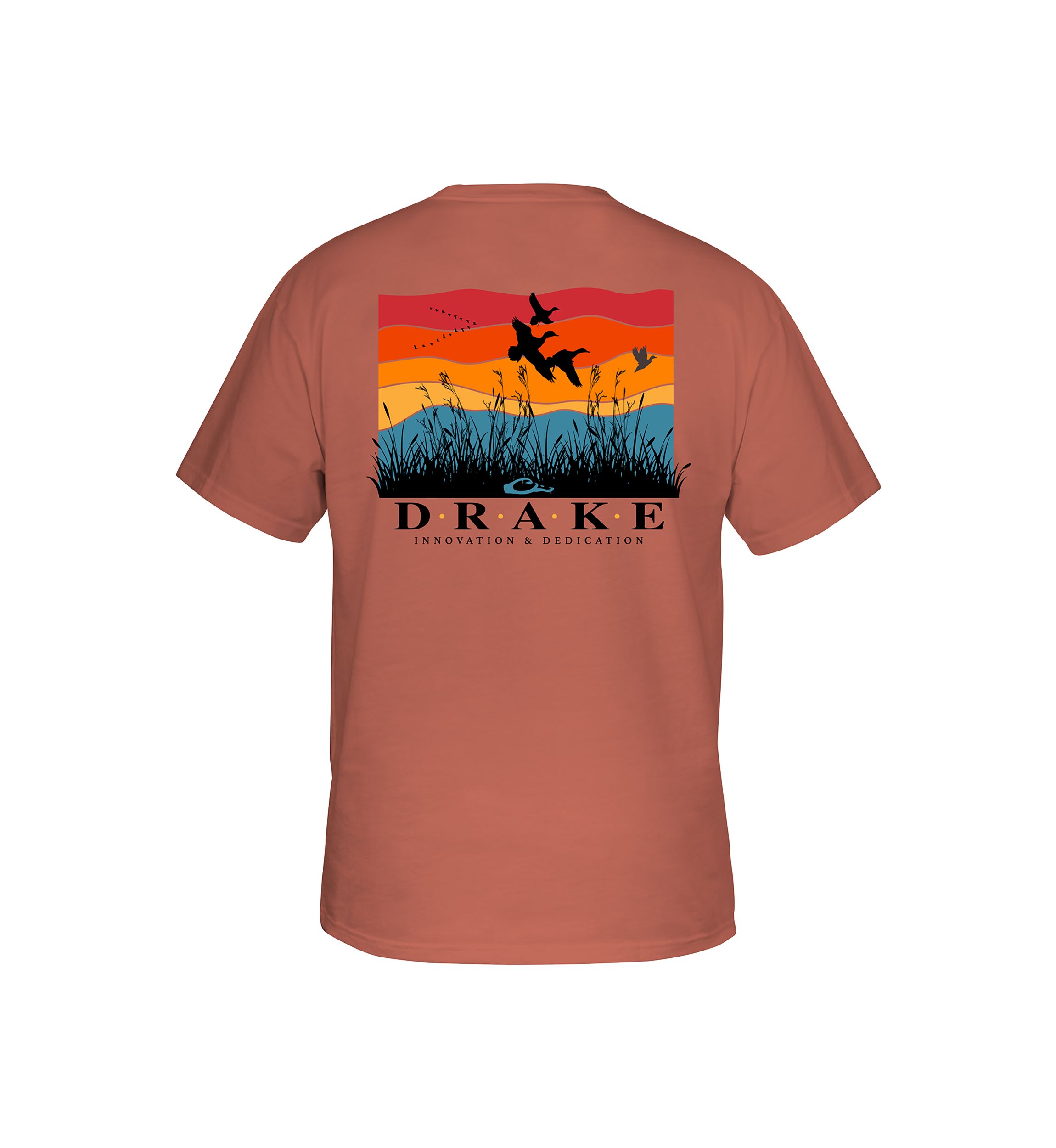 Mens Flyway Sunrise Graphic T-Shirt